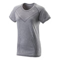 Power Seamless T-Shirt Damen-Grau