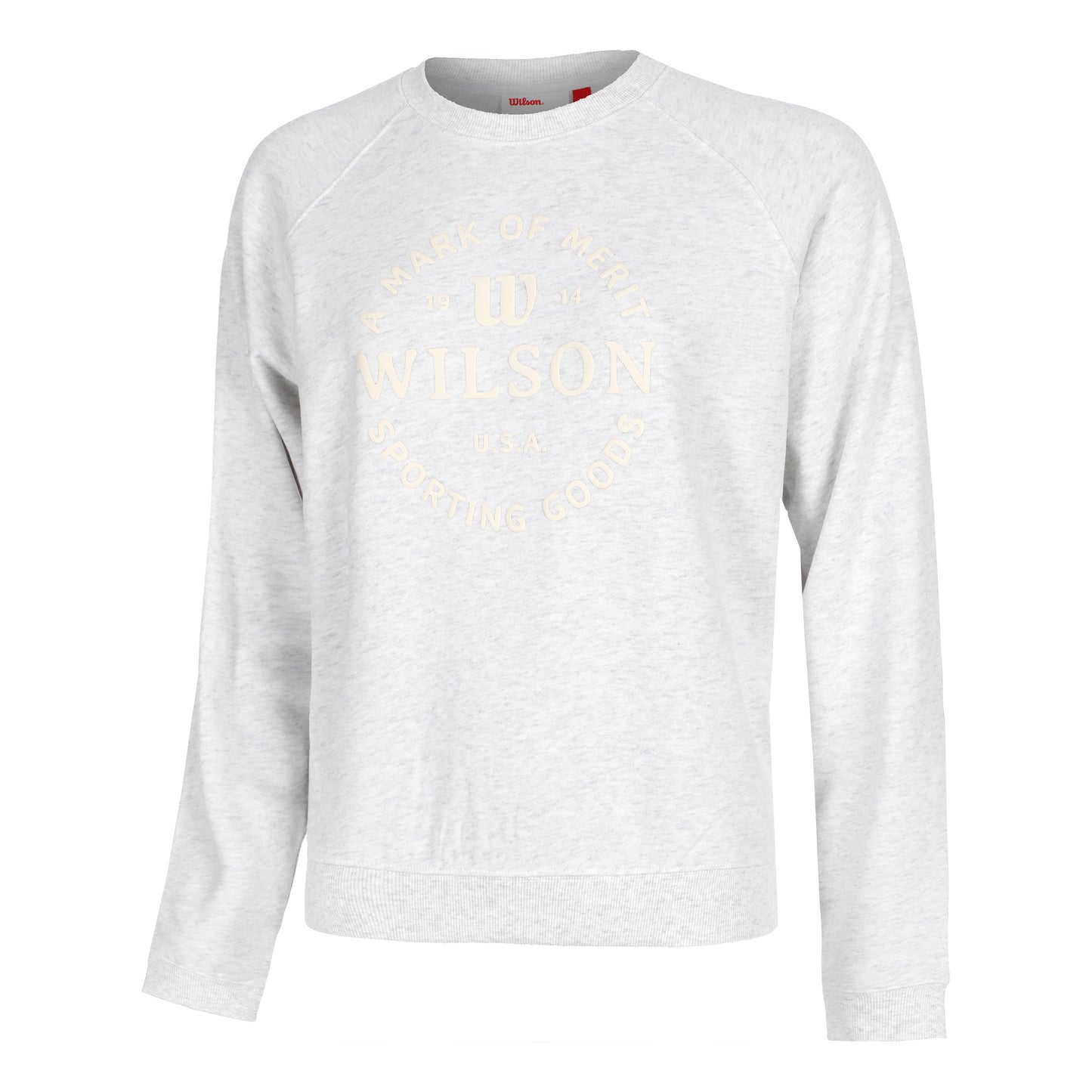 Wilson Classic Crew Sweatshirt Damen-hellgrau