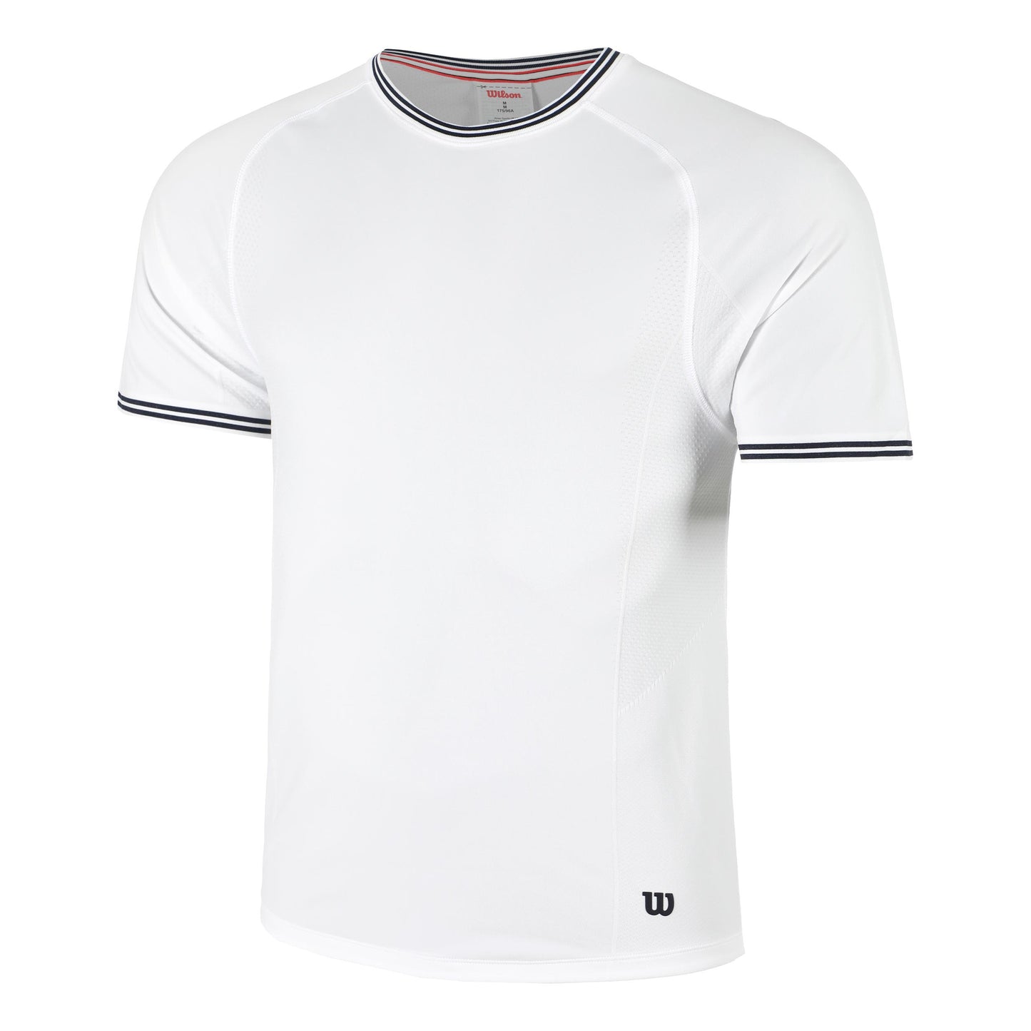 Wilson Court Performance Crew T-Shirt Herren-Weiß