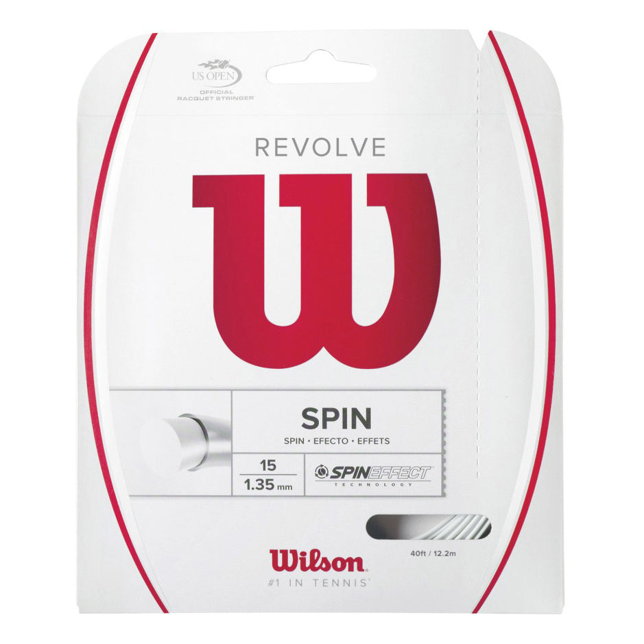 Wilson Revolve Saitenset 12,2m-Weiß