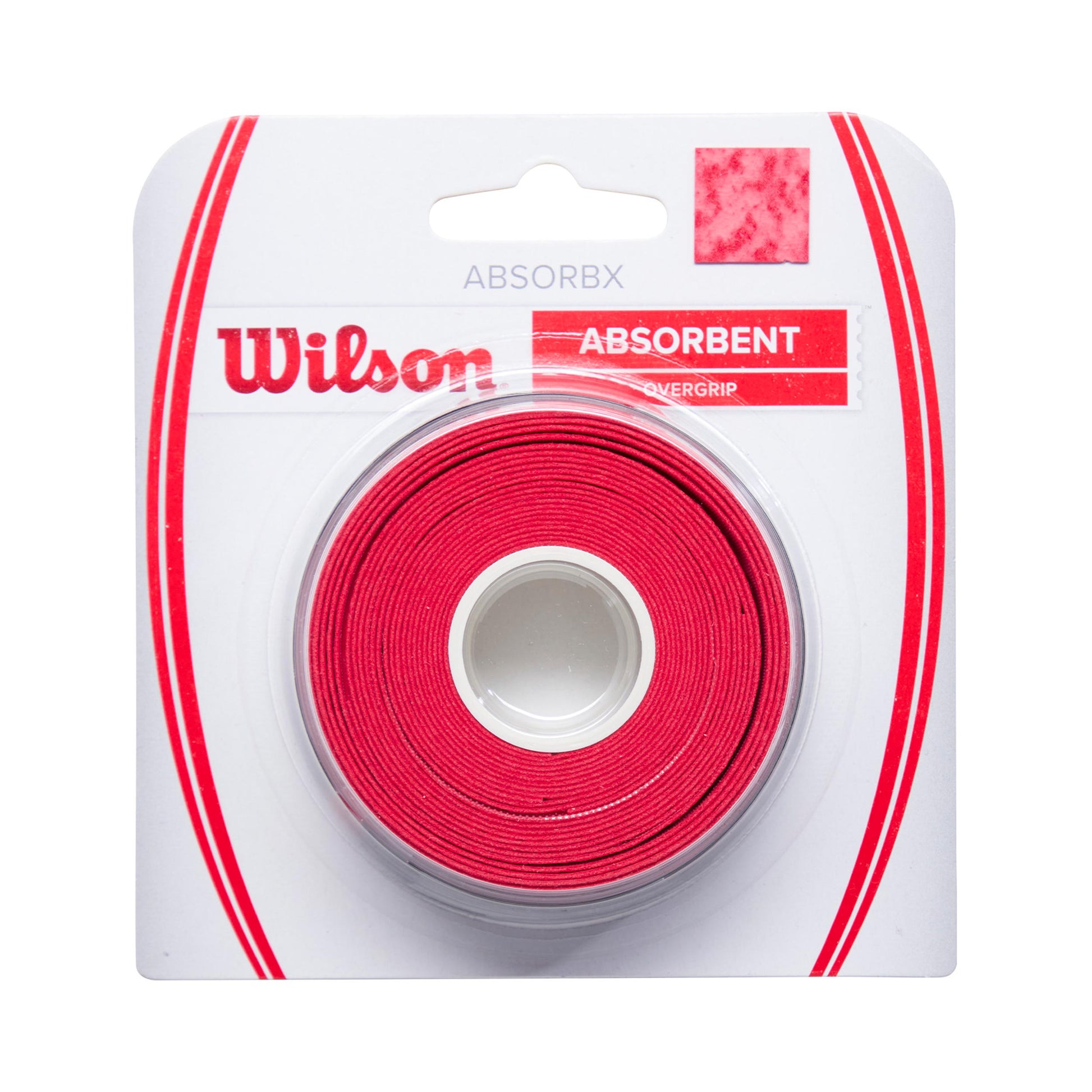 Wilson Dry 3er Pack-Rot