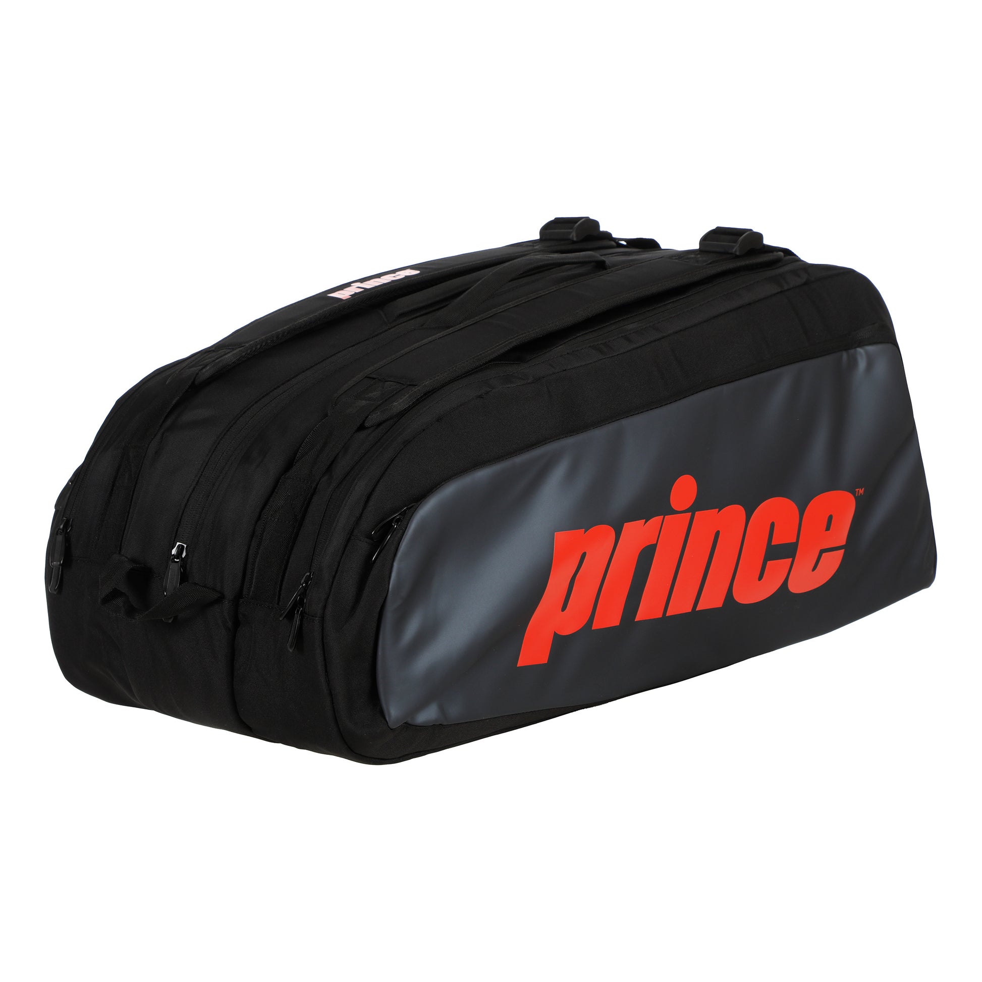 Prince Tour 3 Comp Schlägertasche-Schwarz,Rot