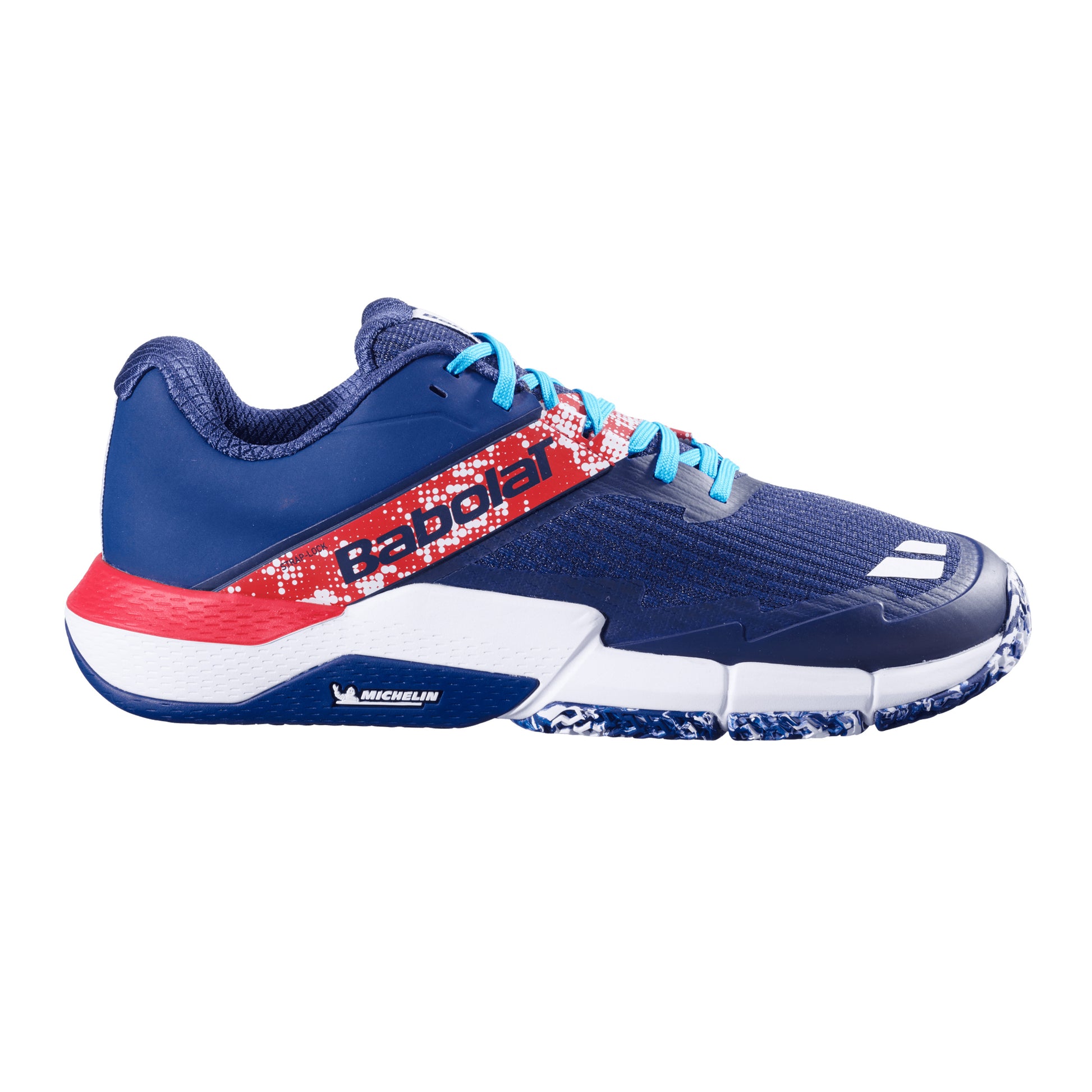 Babolat Movea 2 Men Padelschuh Herren-Dunkelblau,Rot