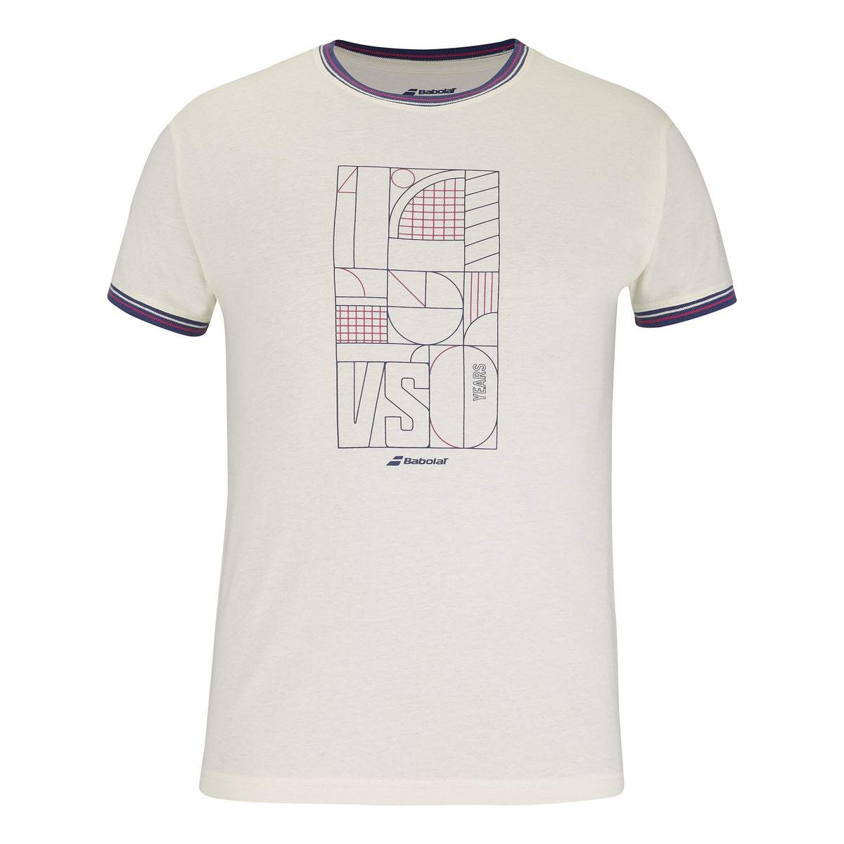 Babolat Exercise T-Shirt Herren - creme,