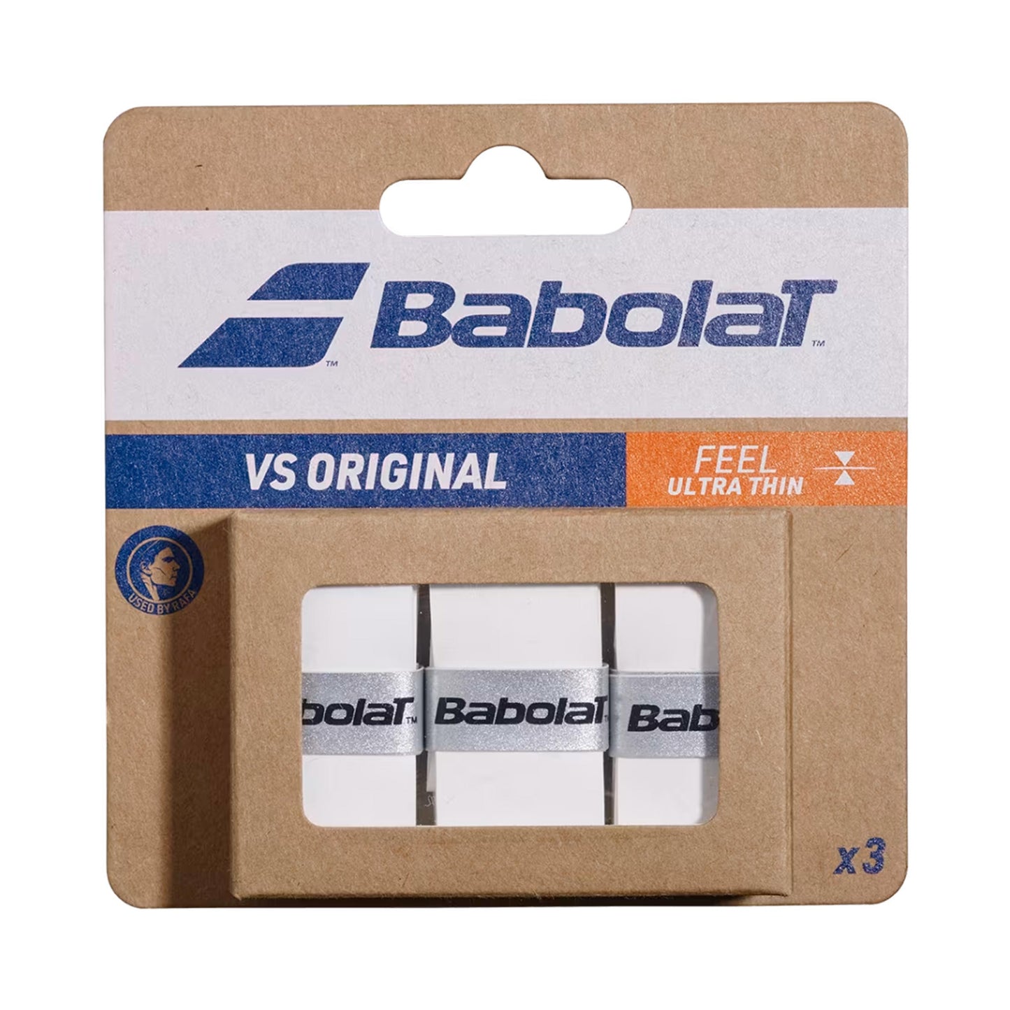Babolat VS Grip Original 3er Pack-Weiß