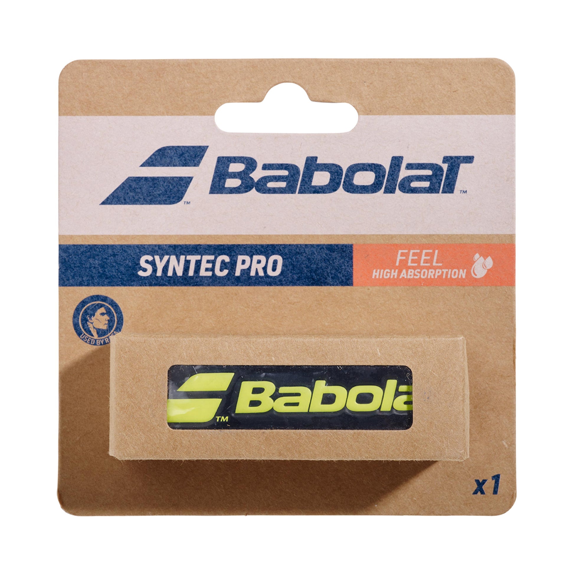 Babolat Syntec Pro Grip 1er Pack-Schwarz,Gelb