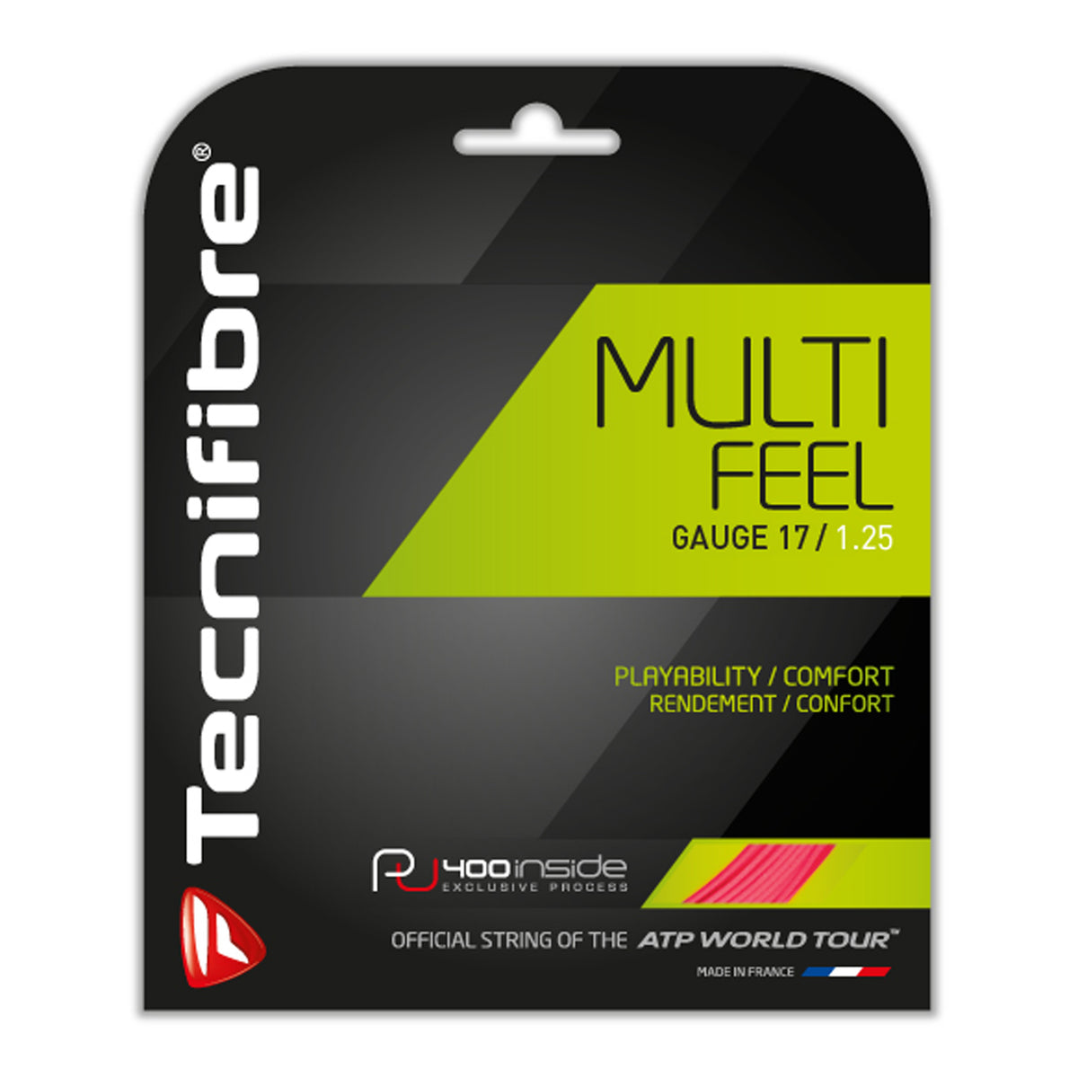 Tecnifibre Multifeel Saitenset 12,2m - neonpink