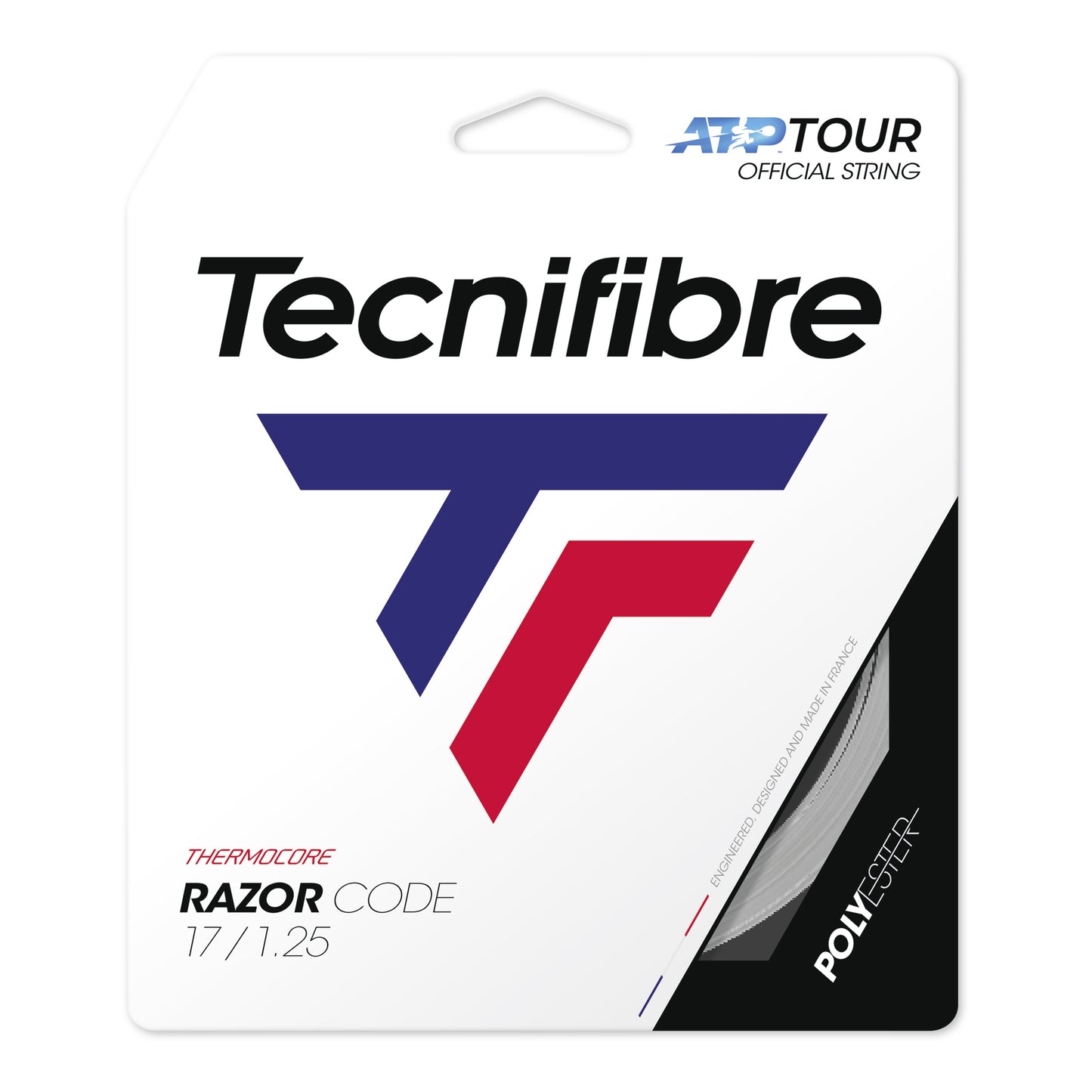 Tecnifibre Razor Code 12m Saitenset-Grau