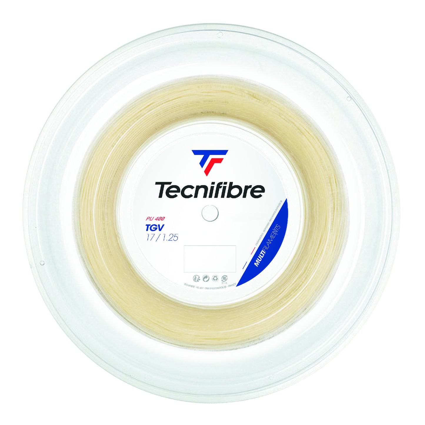 Tecnifibre TGV 200m Saitenrolle-Nude