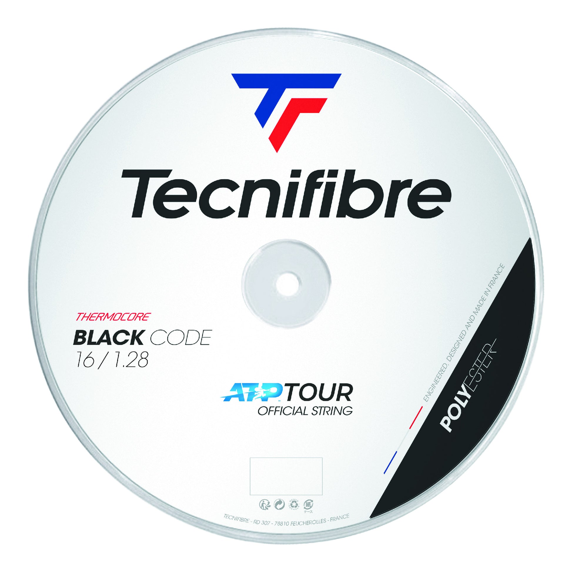 Tecnifibre Black Code 200m Saitenrolle-Limette