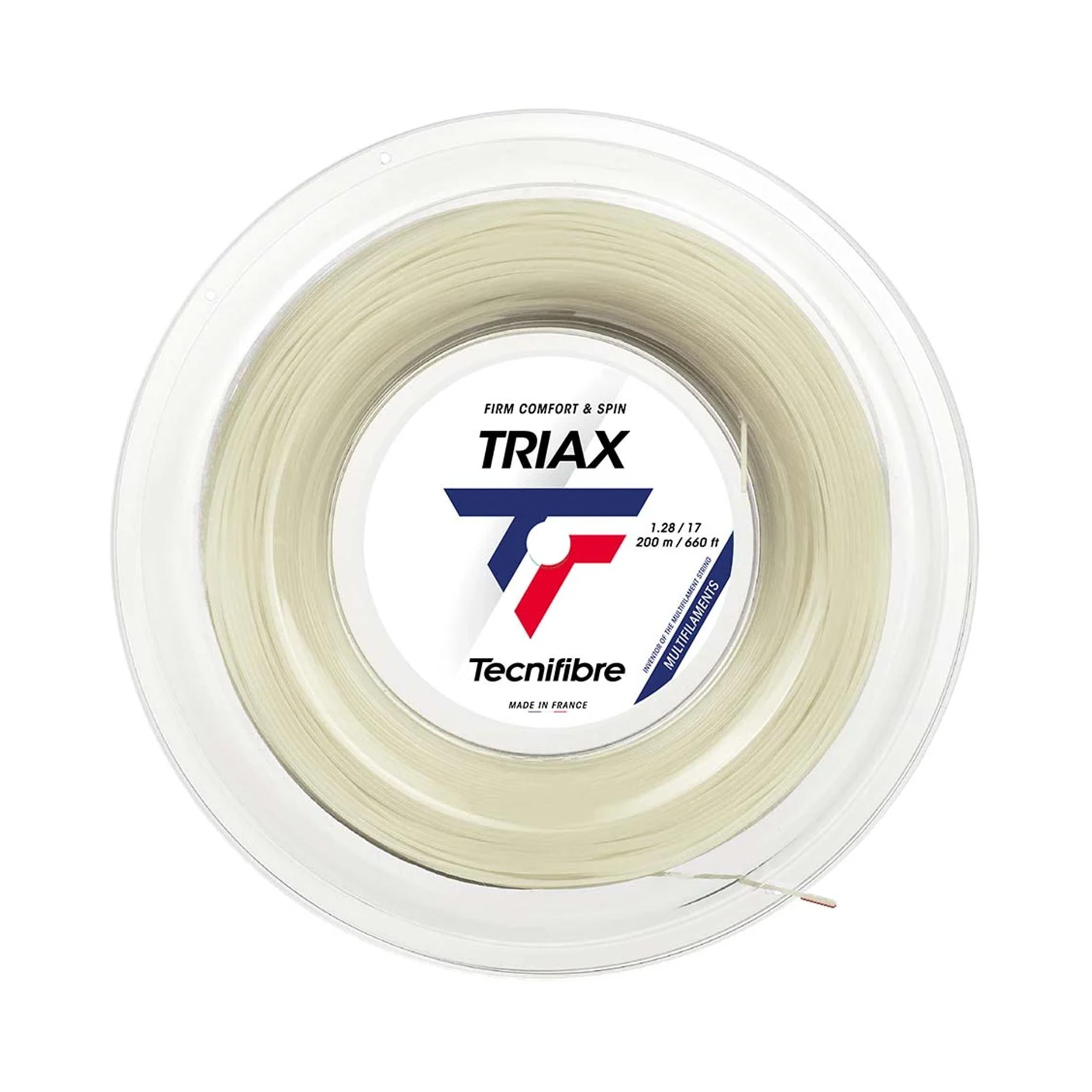Tecnifibre Triax Saitenrolle 200m-Nude