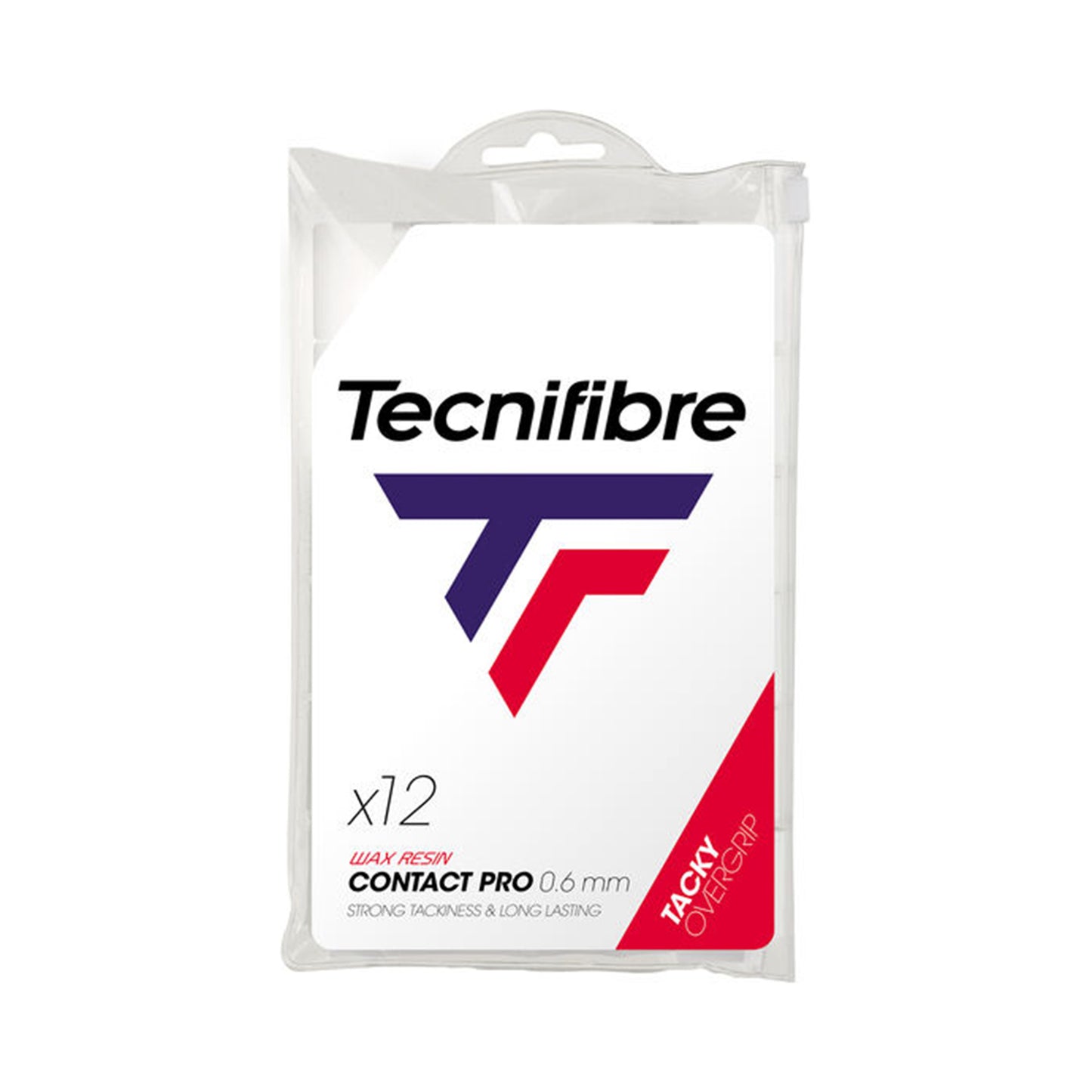 Tecnifibre Pro Contact 12er Pack-Weiß