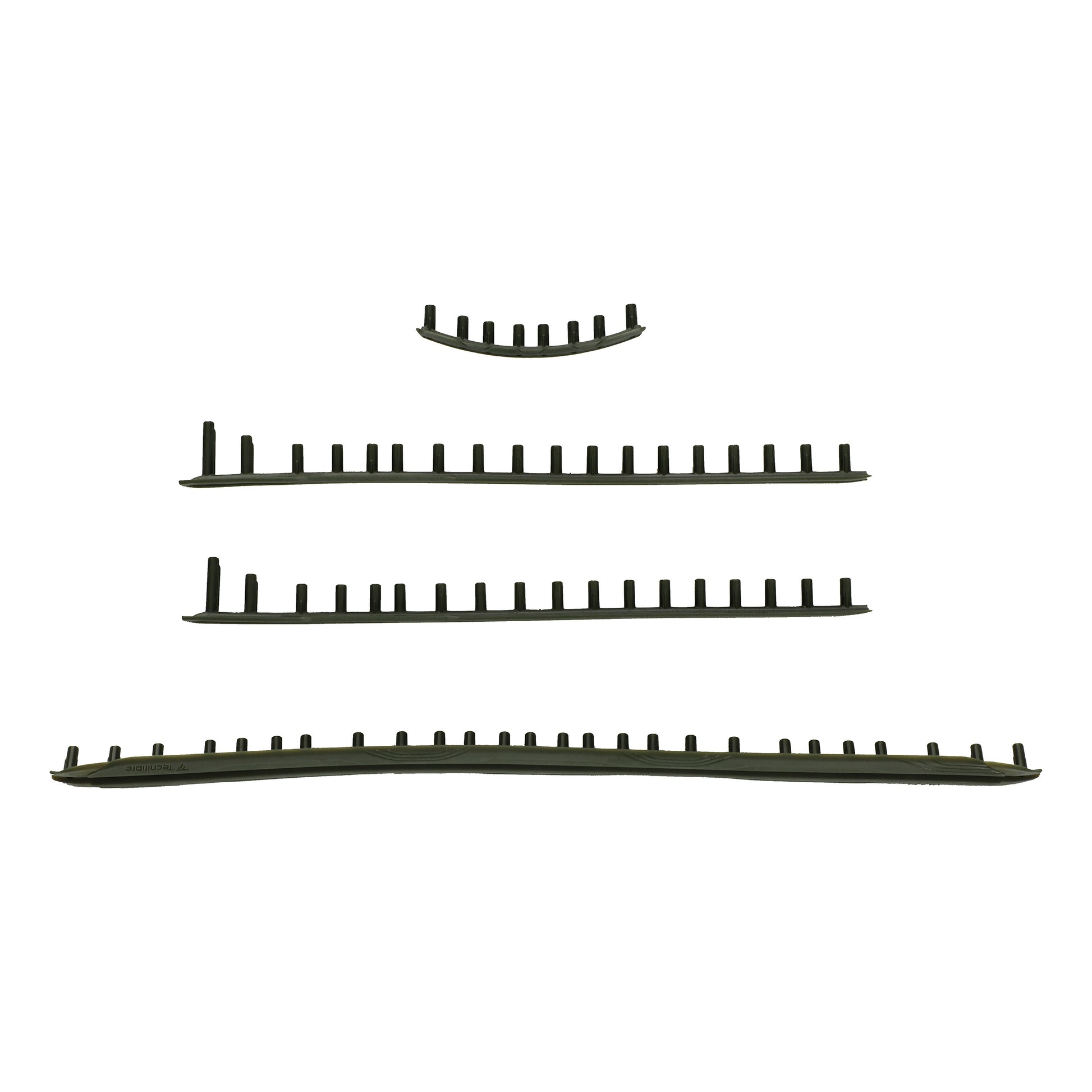 Tecnifibre T-Fight TF-40 16/19 Khaki Ösenbandset-Schwarz