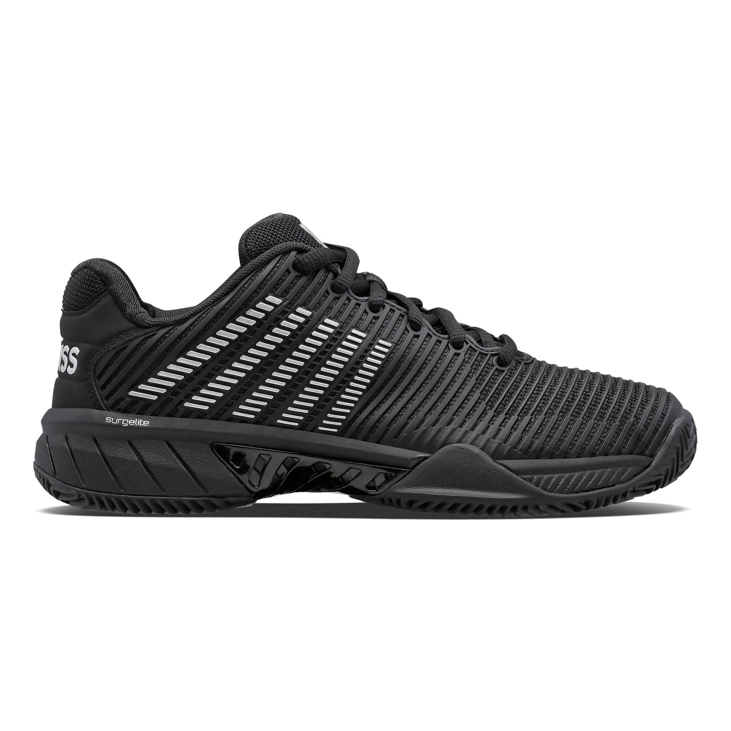 K-Swiss Hypercourt Express 2 Sandplatzschuh Special Edition Damen - schwarz, silber