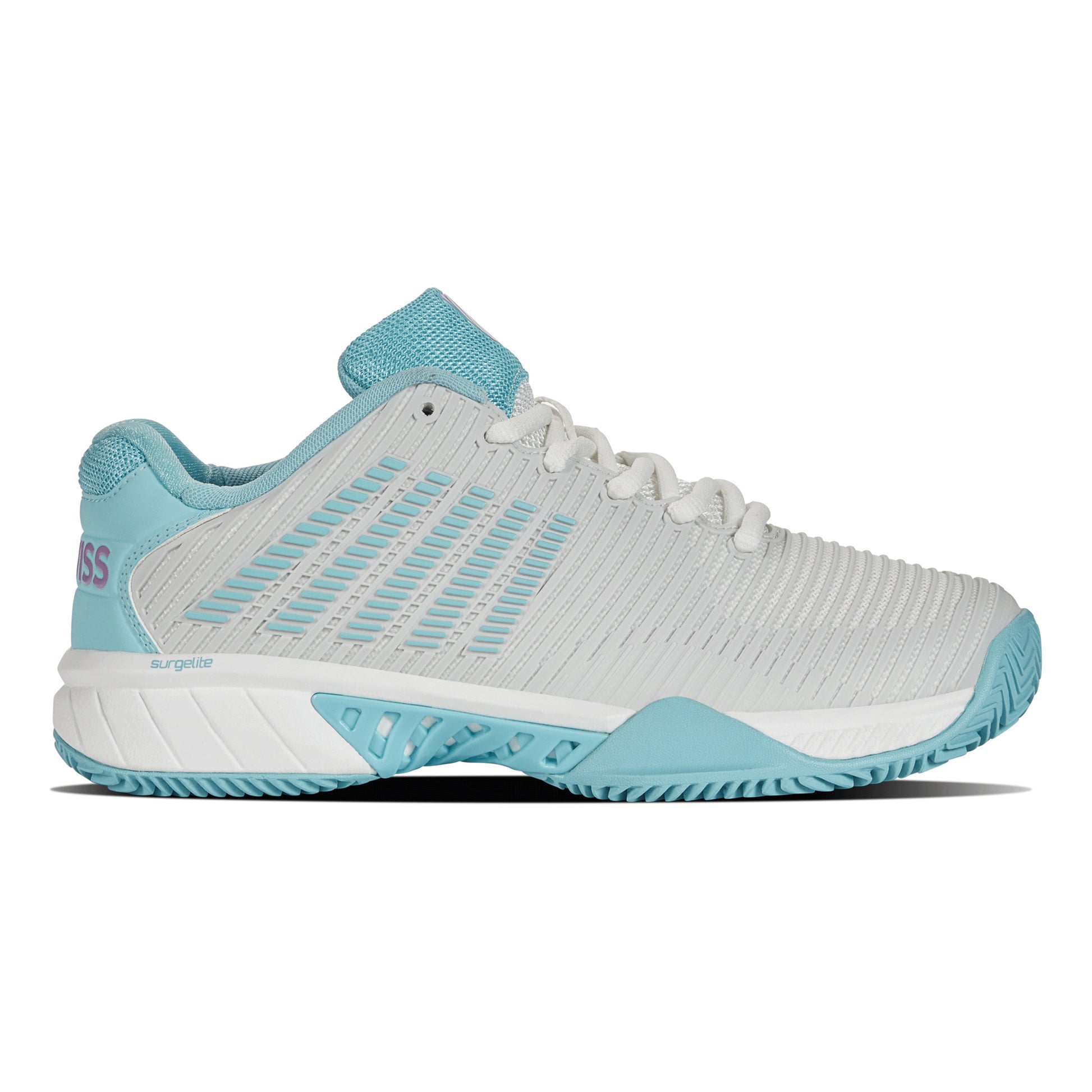 K-Swiss Hypercourt Express 2 Sandplatzschuh Special Edition Damen - weiß, türkis