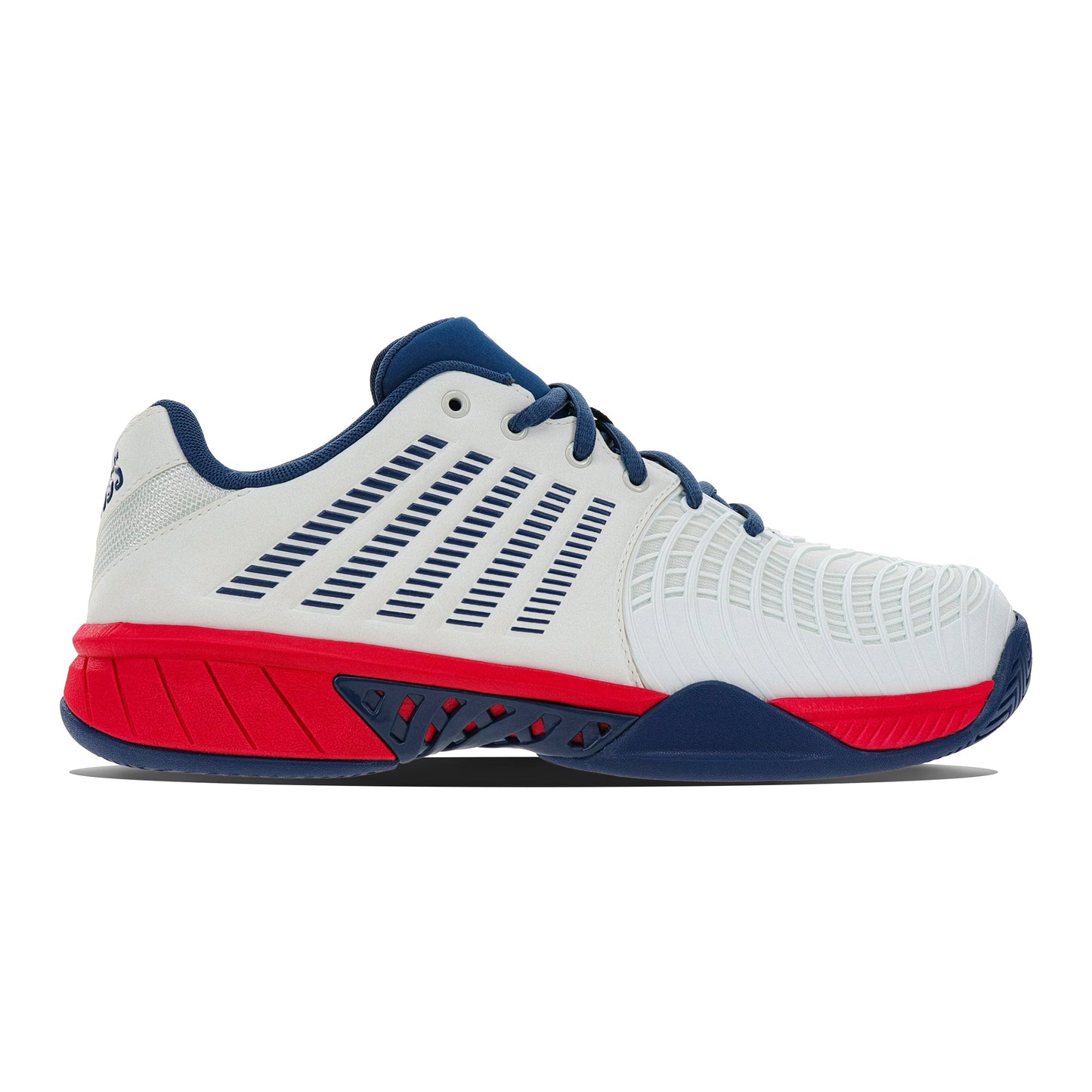 K-Swiss Express Light 3 Allcourtschuh Herren - weiß, rot