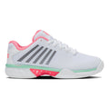 Hypercourt Express 2 Teppichschuh Damen-Weiß,Mehrfarbig