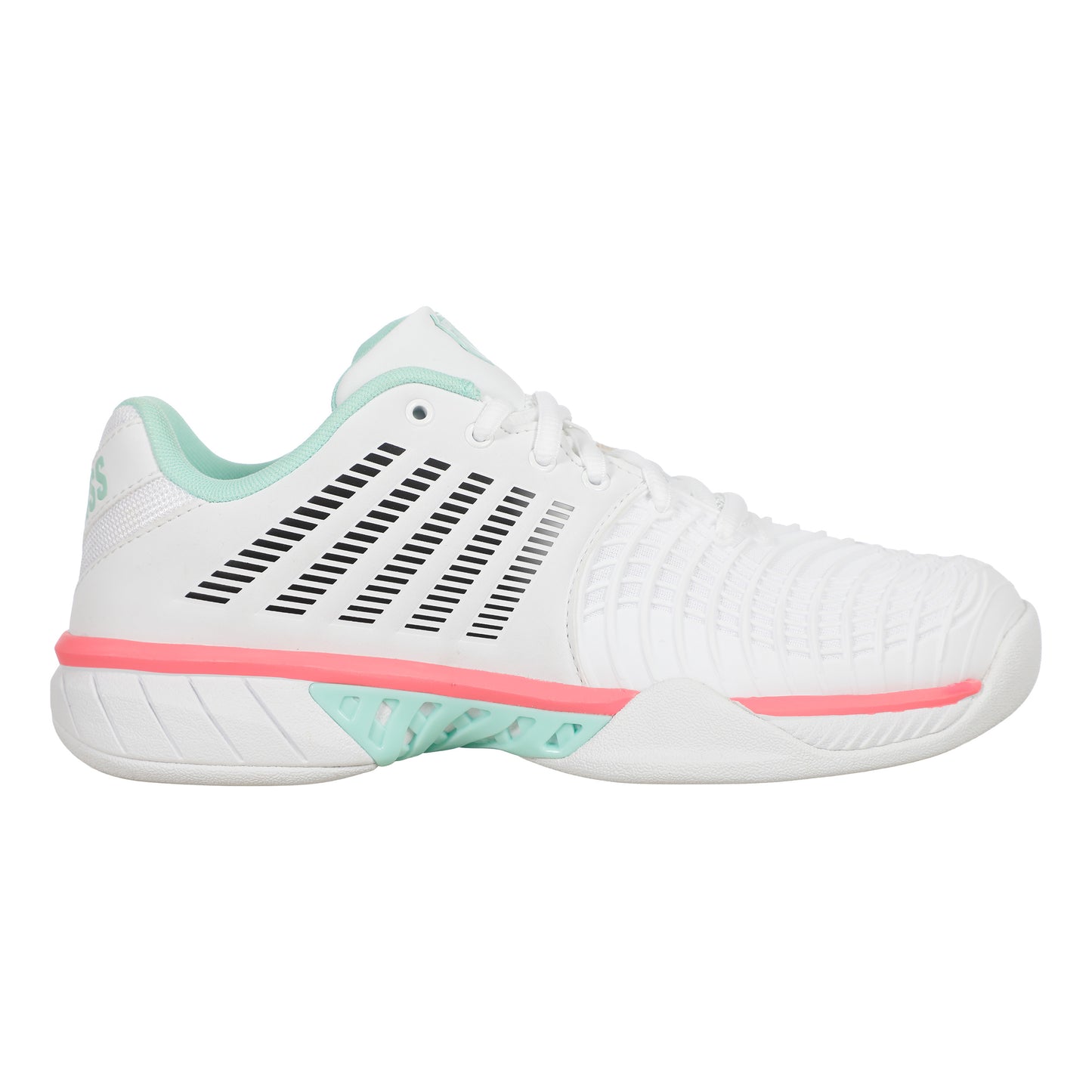 K-Swiss Express Light 3 Teppichschuh Damen-Weiß,Mehrfarbig