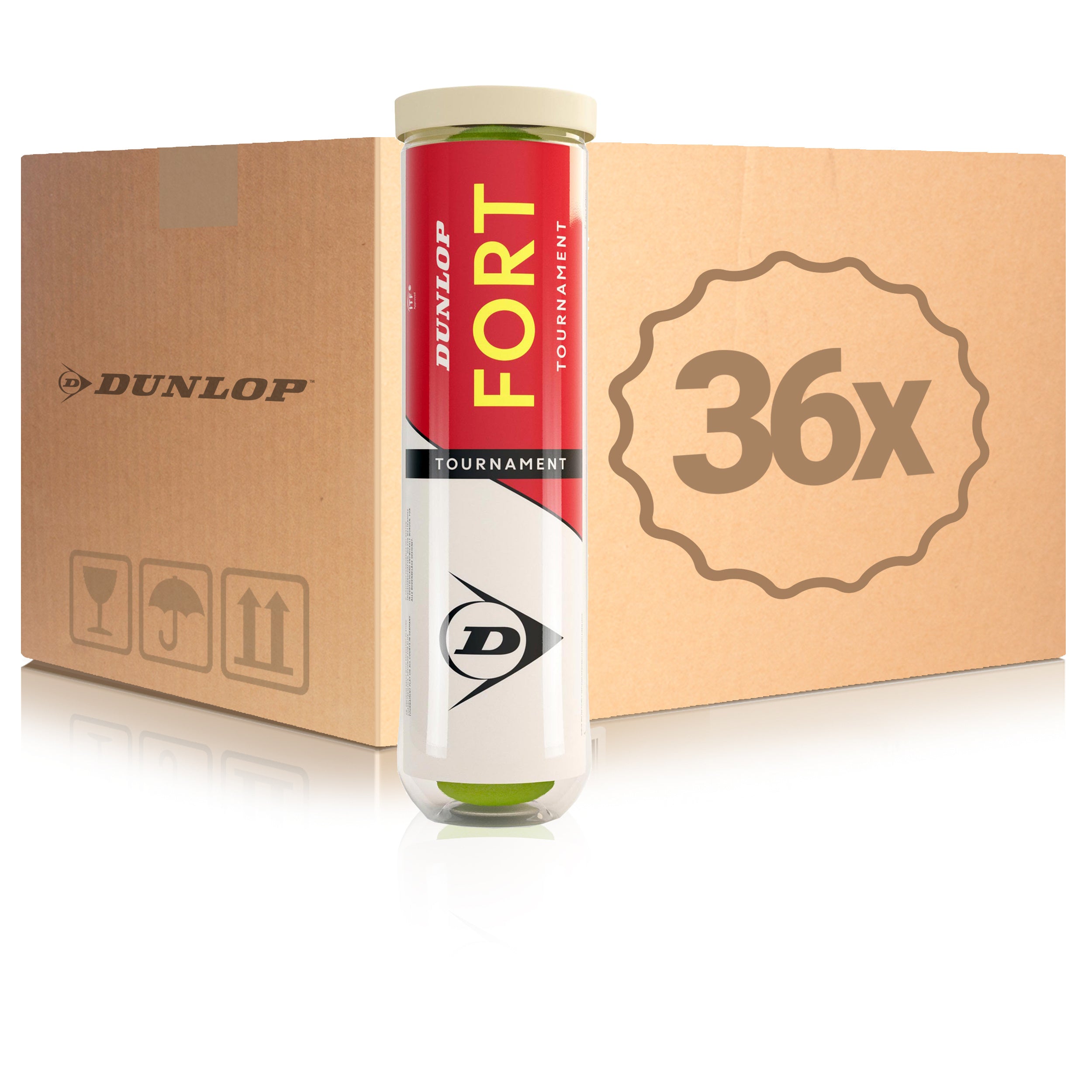 Dunlop 36x 4er Dose Fort Tournament