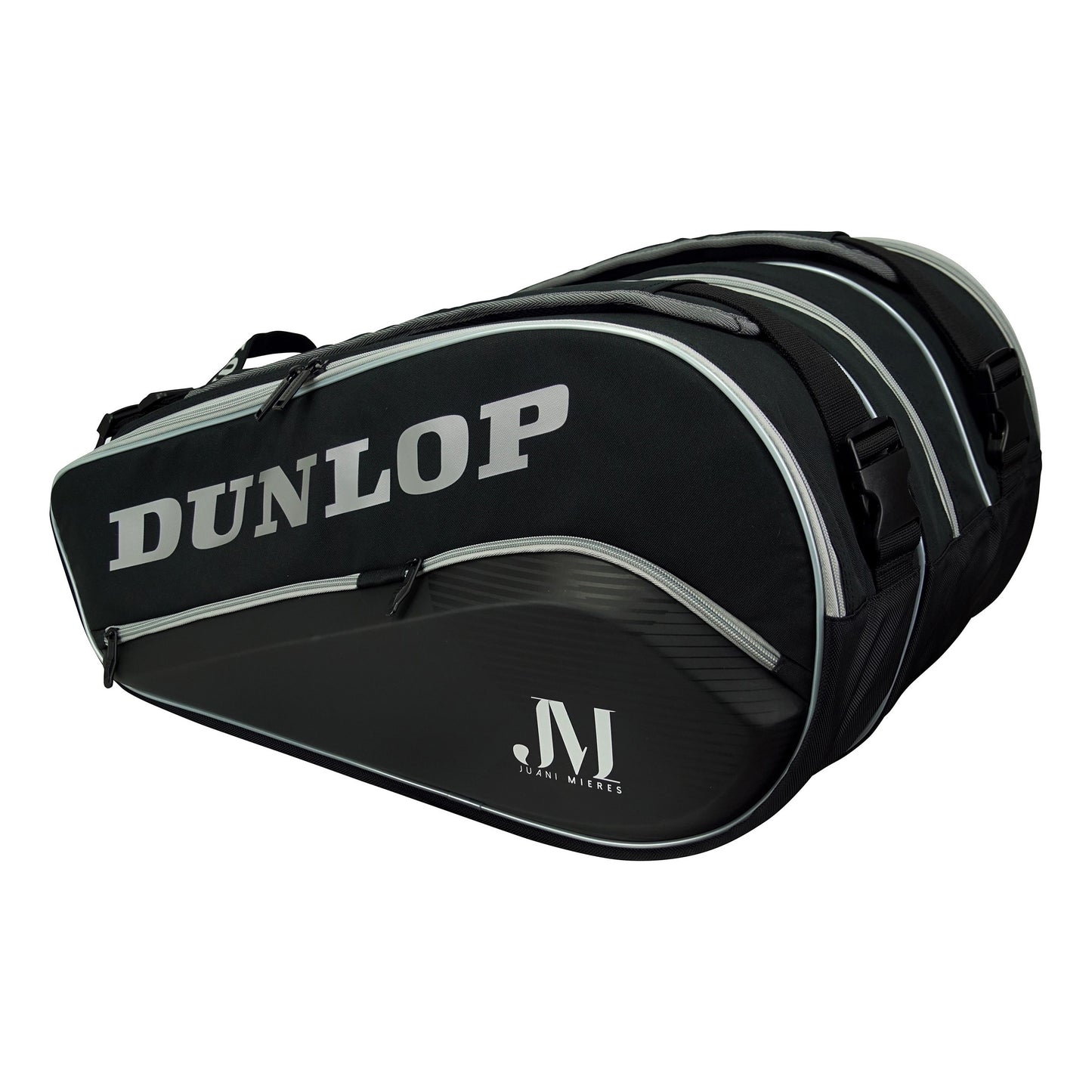 Dunlop Elite Thermo (Mieres) Padelschlägertasche-Schwarz,Silber