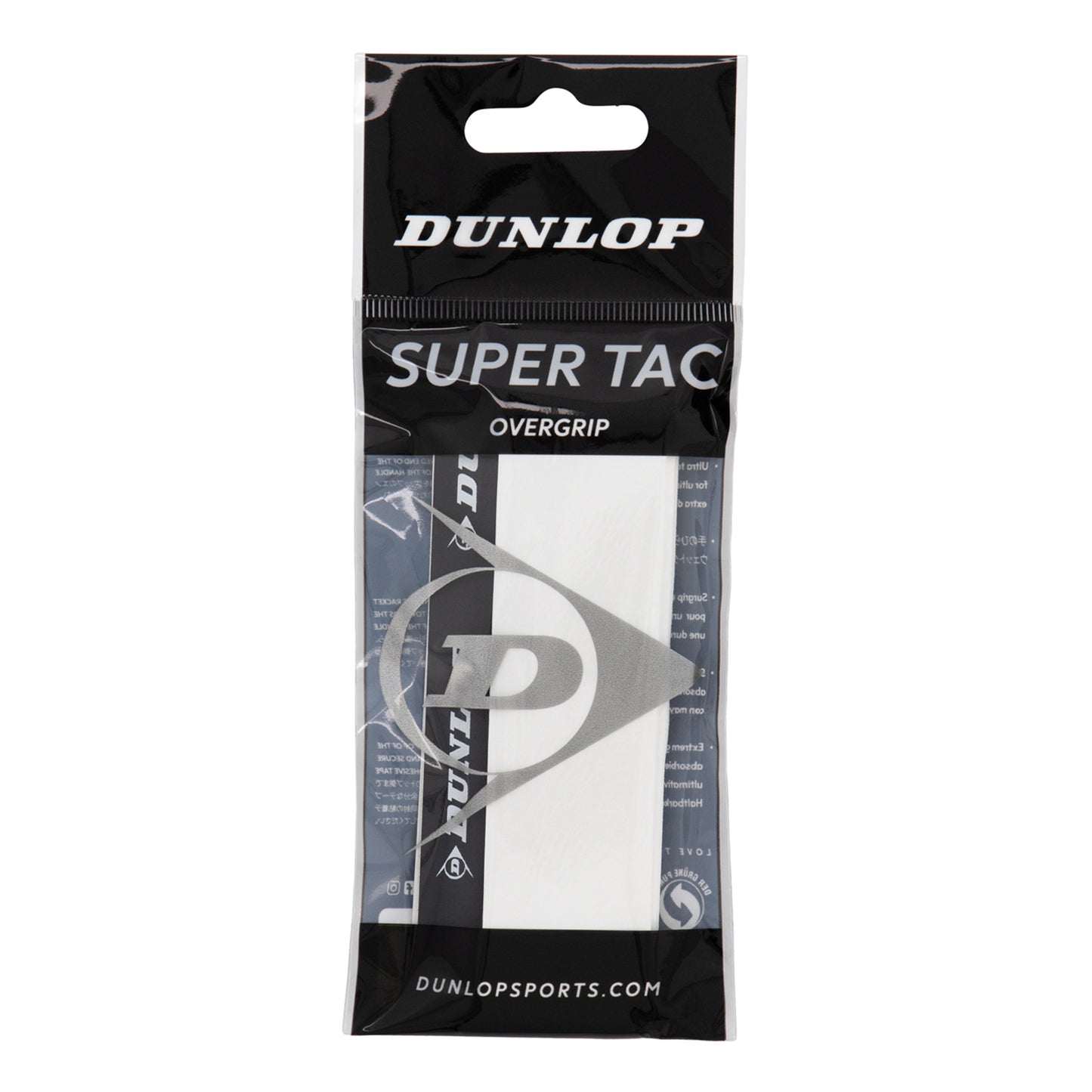 Dunlop Super Tac 1er Pack-Weiß