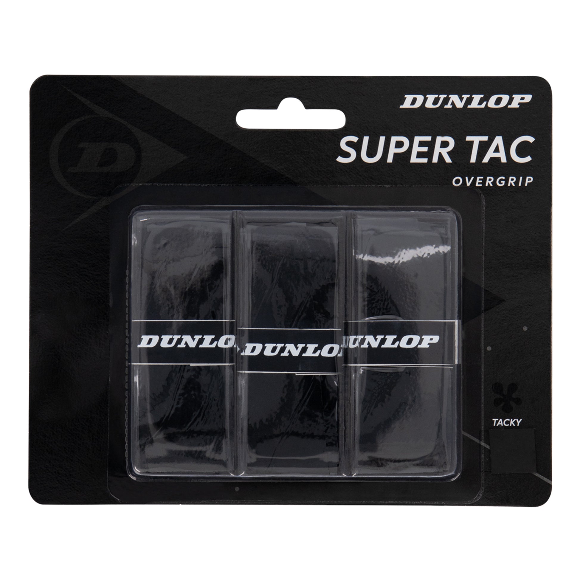 Dunlop Super Tac 3er Pack - schwarz
