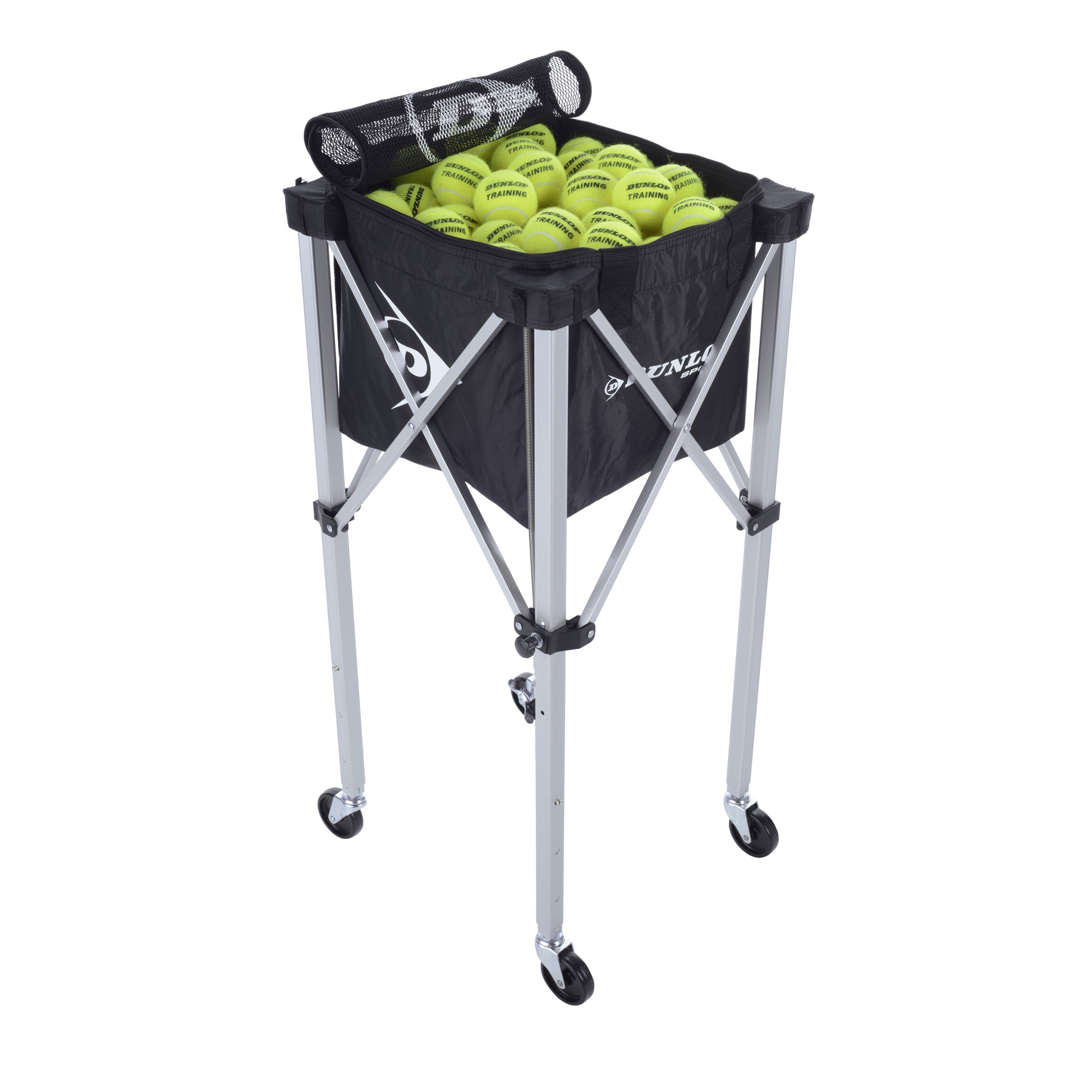 Dunlop Teaching Cart Ballwagen-Schwarz,Silber