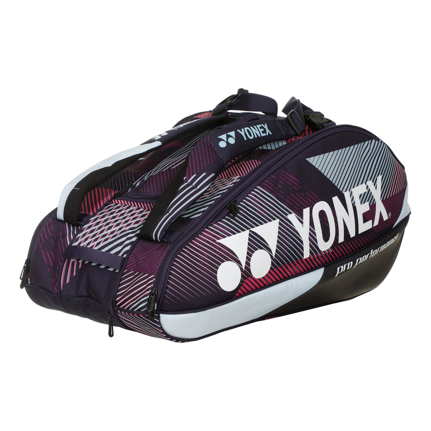 Yonex Pro Racquet Bag Schlägertasche 9er-Lila,Grau