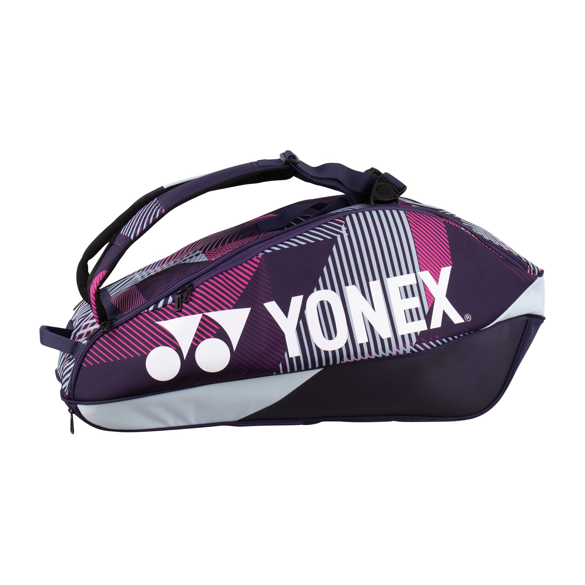 Yonex Pro Racquet Bag Schlägertasche 6er-Lila,Grau
