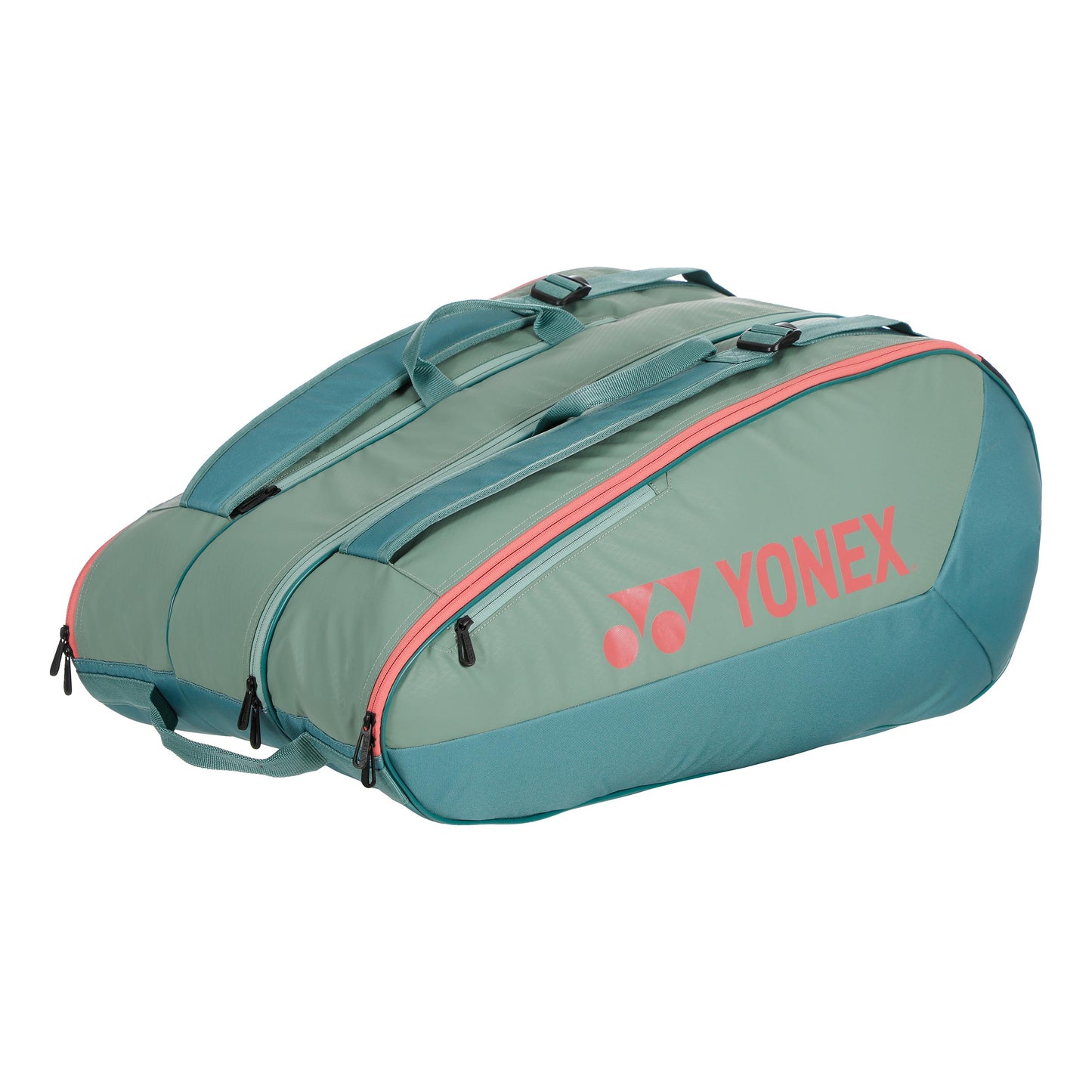 Yonex Team Racquet Bag Schlägertasche 12er-Grün,Weiß