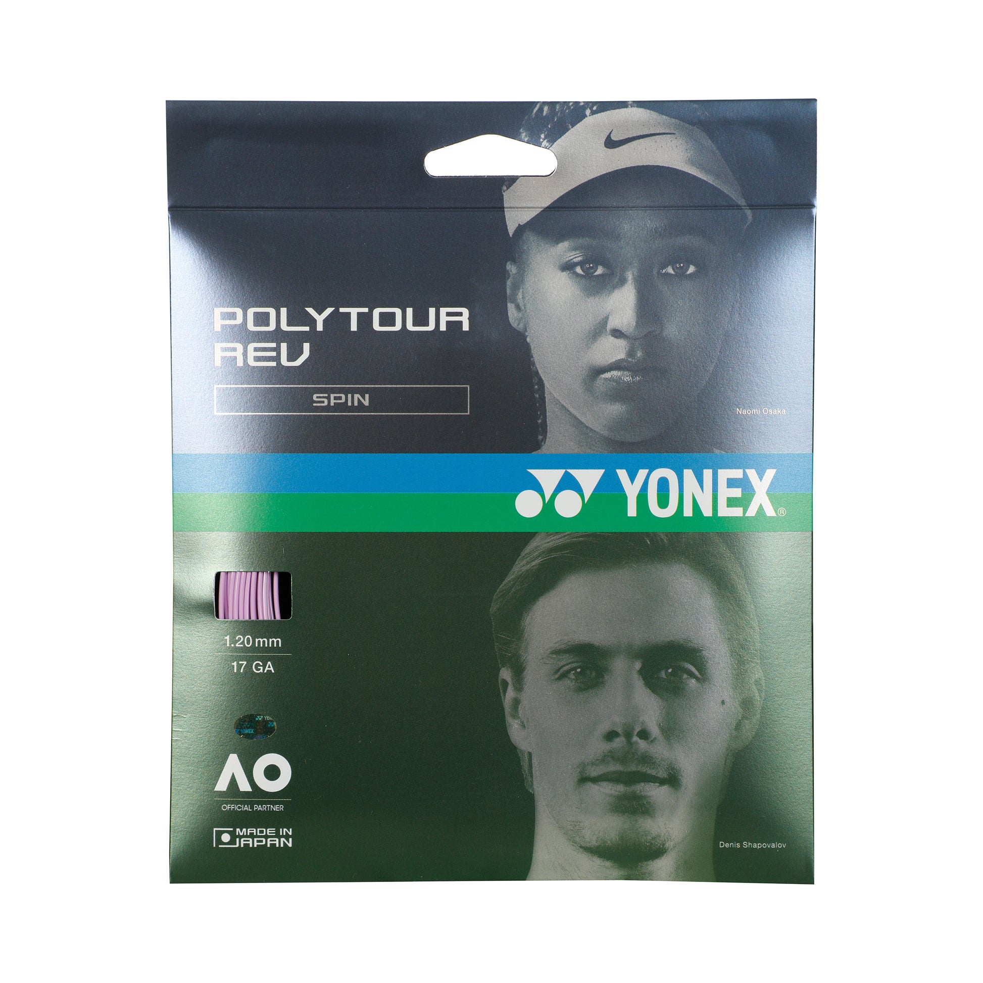 Yonex Poly Tour Rev Saitenset 12m-Lila