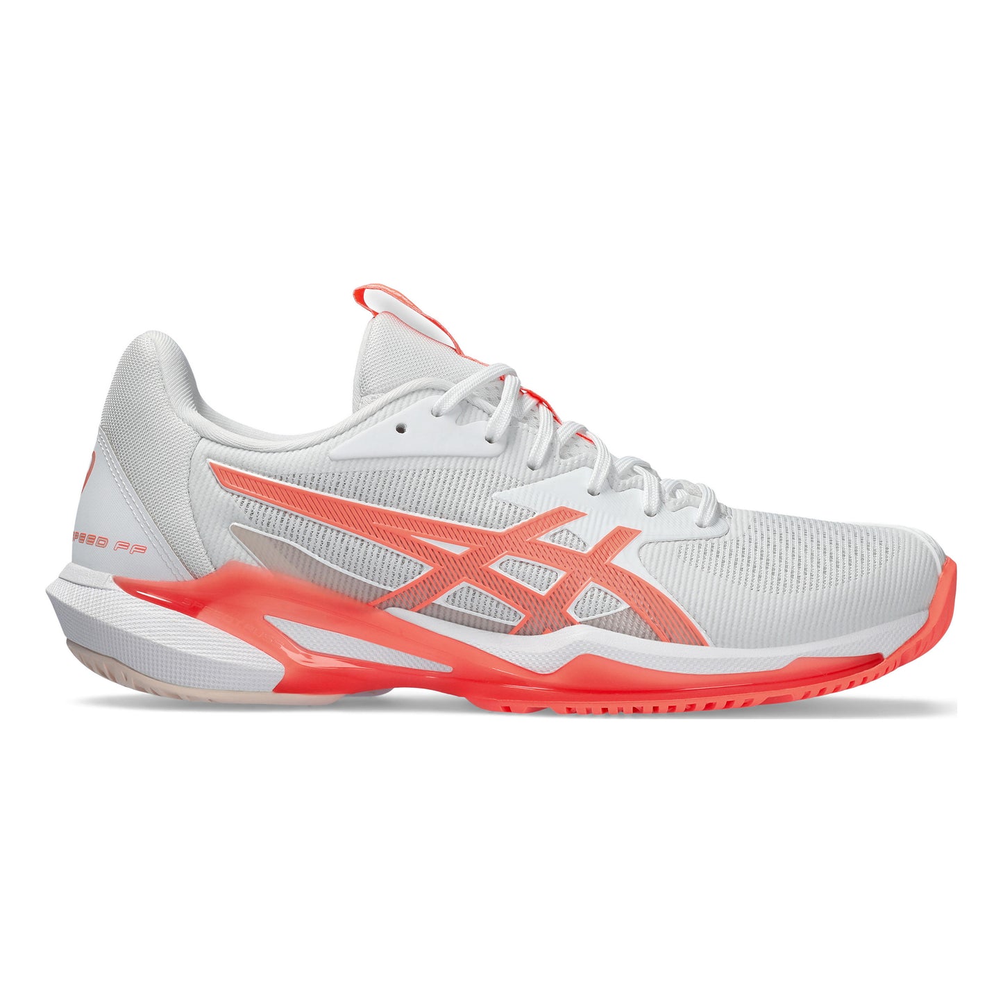 ASICS Solution Speed FF 3 Allcourtschuh Damen - weiß, koralle