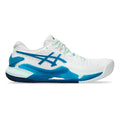 Gel-Resolution 9 Sandplatzschuh Damen - weiß, blau