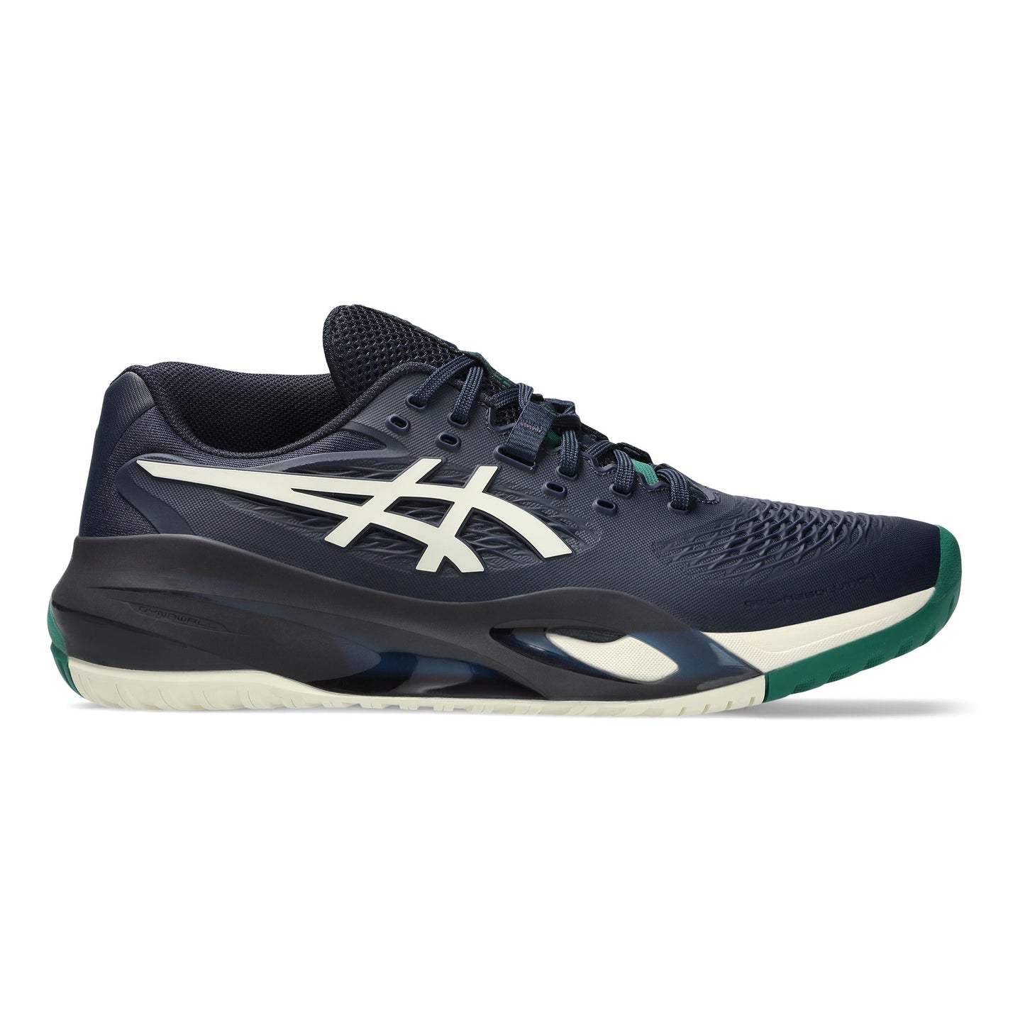 ASICS Gel-Resolution X Allcourtschuh Herren - dunkelblau, creme