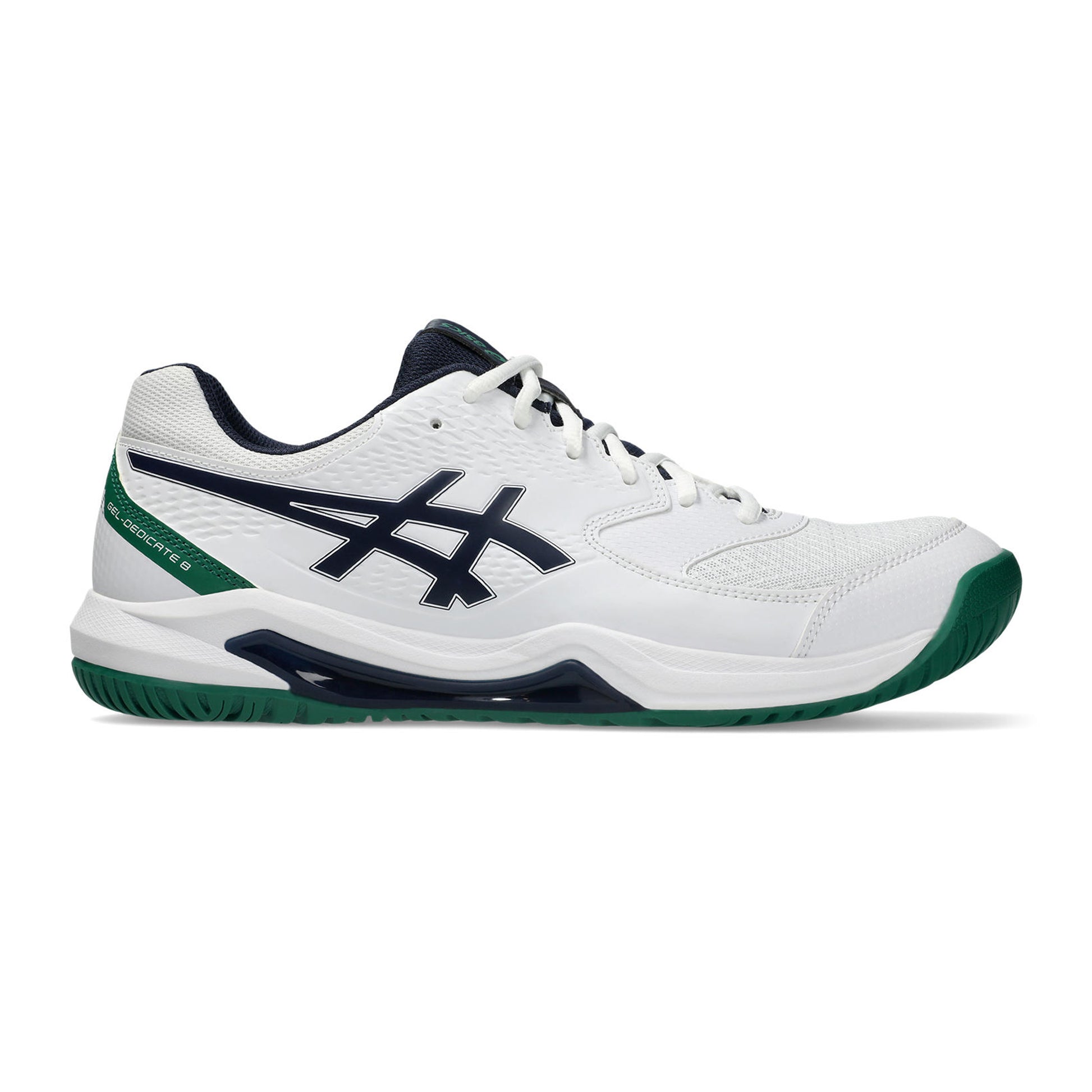ASICS Gel-Dedicate 8 Allcourtschuh Herren - weiß, grün