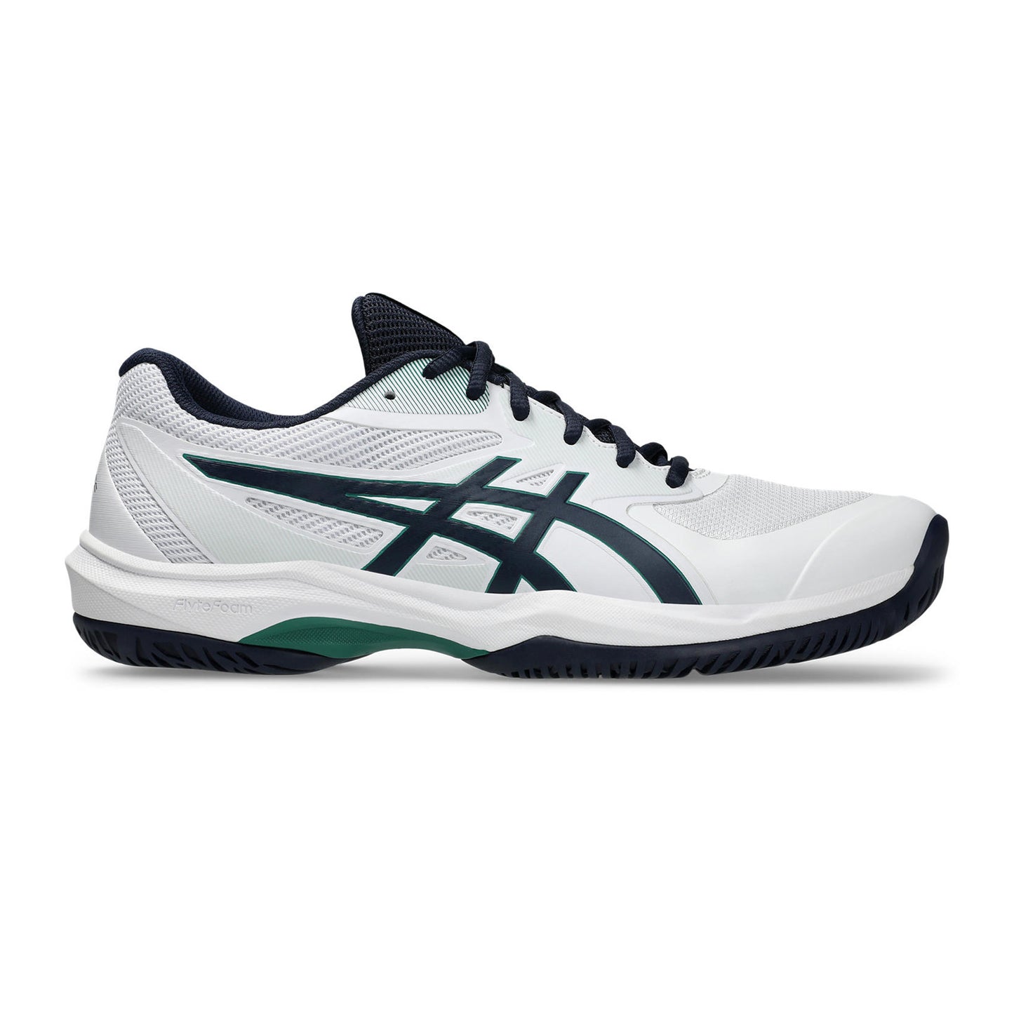 ASICS Game FF Allcourtschuh Herren - weiß, dunkelblau