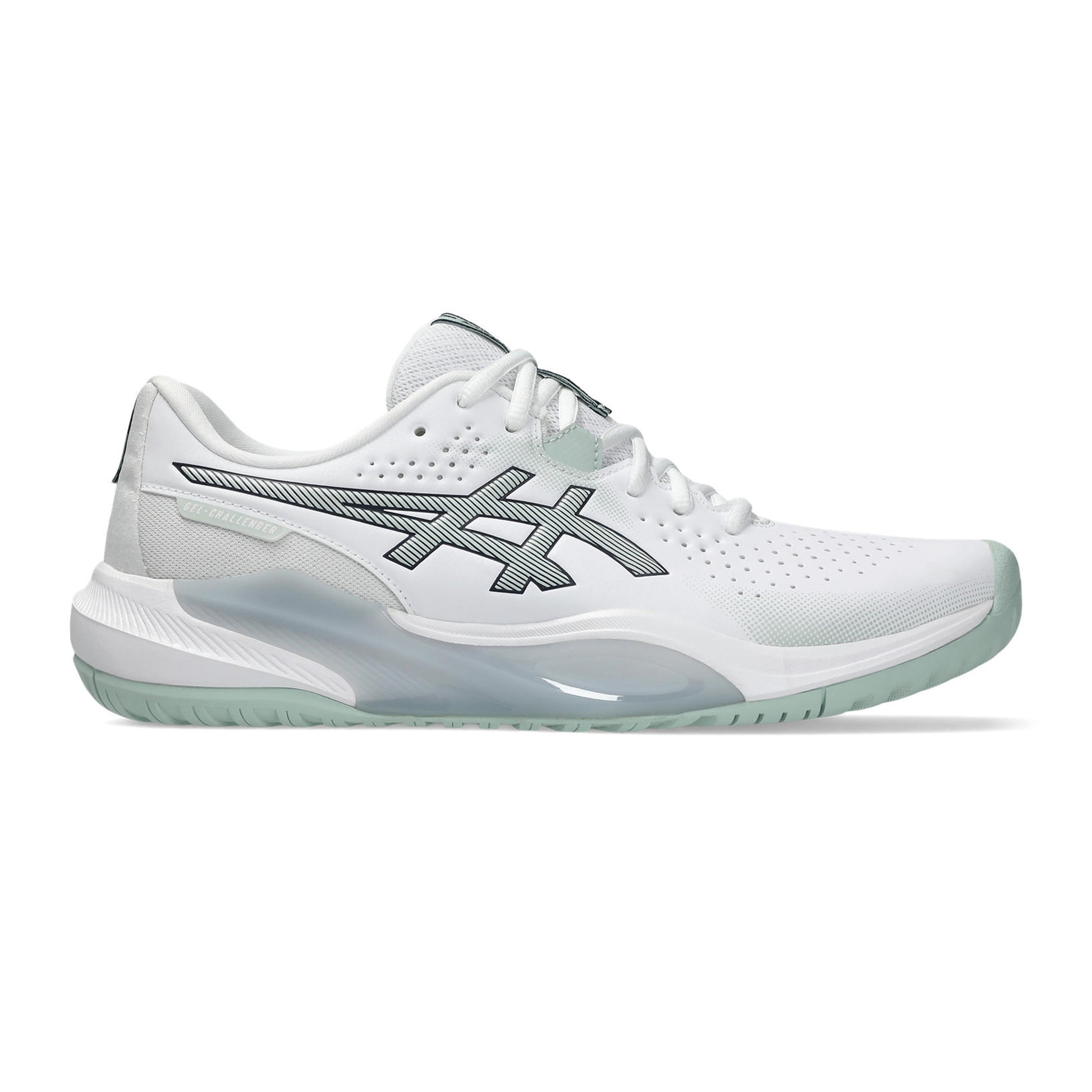 ASICS Gel-Challenger 15 Allcourtschuh Herren - weiß, blaugrau
