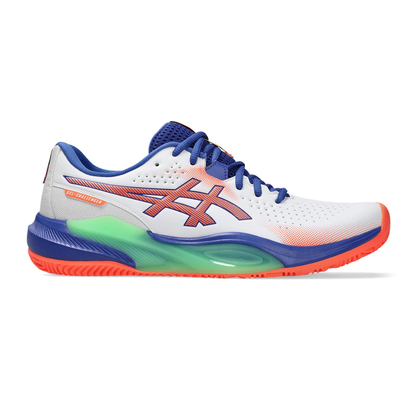 ASICS Gel-Challenger 15 Padelschuh Herren - weiß, koralle