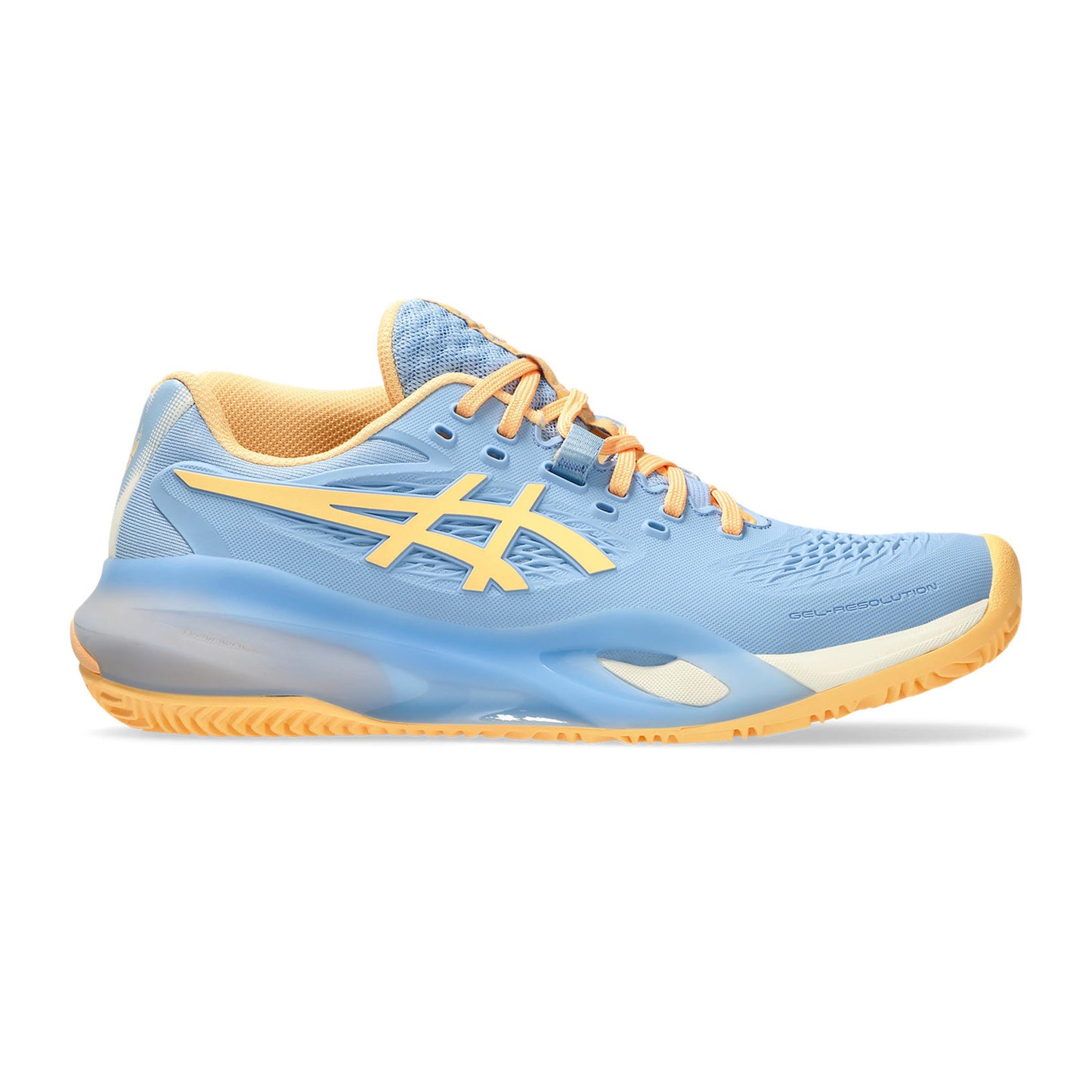 ASICS Gel-Resolution X Padelschuh Damen - blaugrau, orange