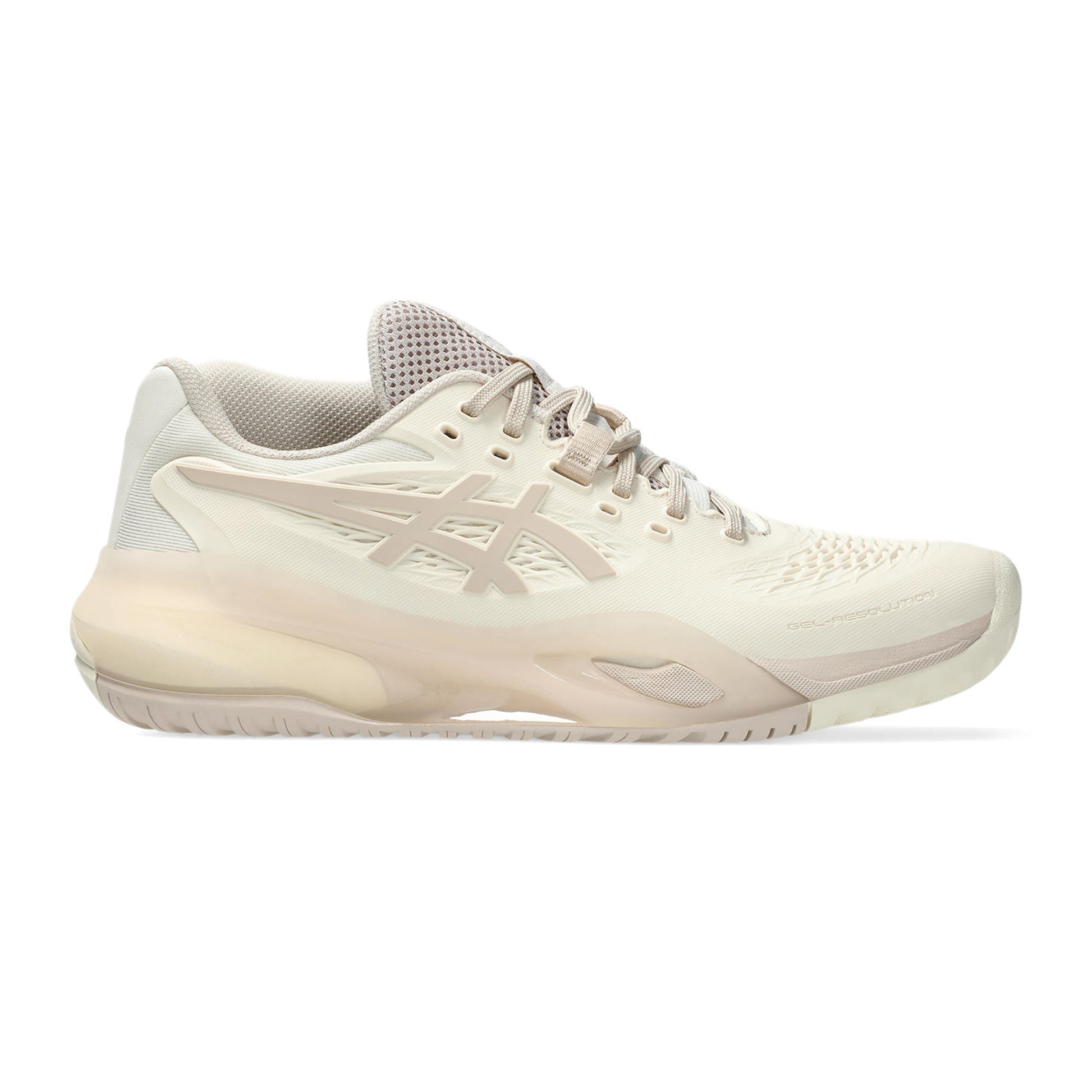 ASICS Gel-Resolution X Allcourtschuh Damen-Creme,Beige