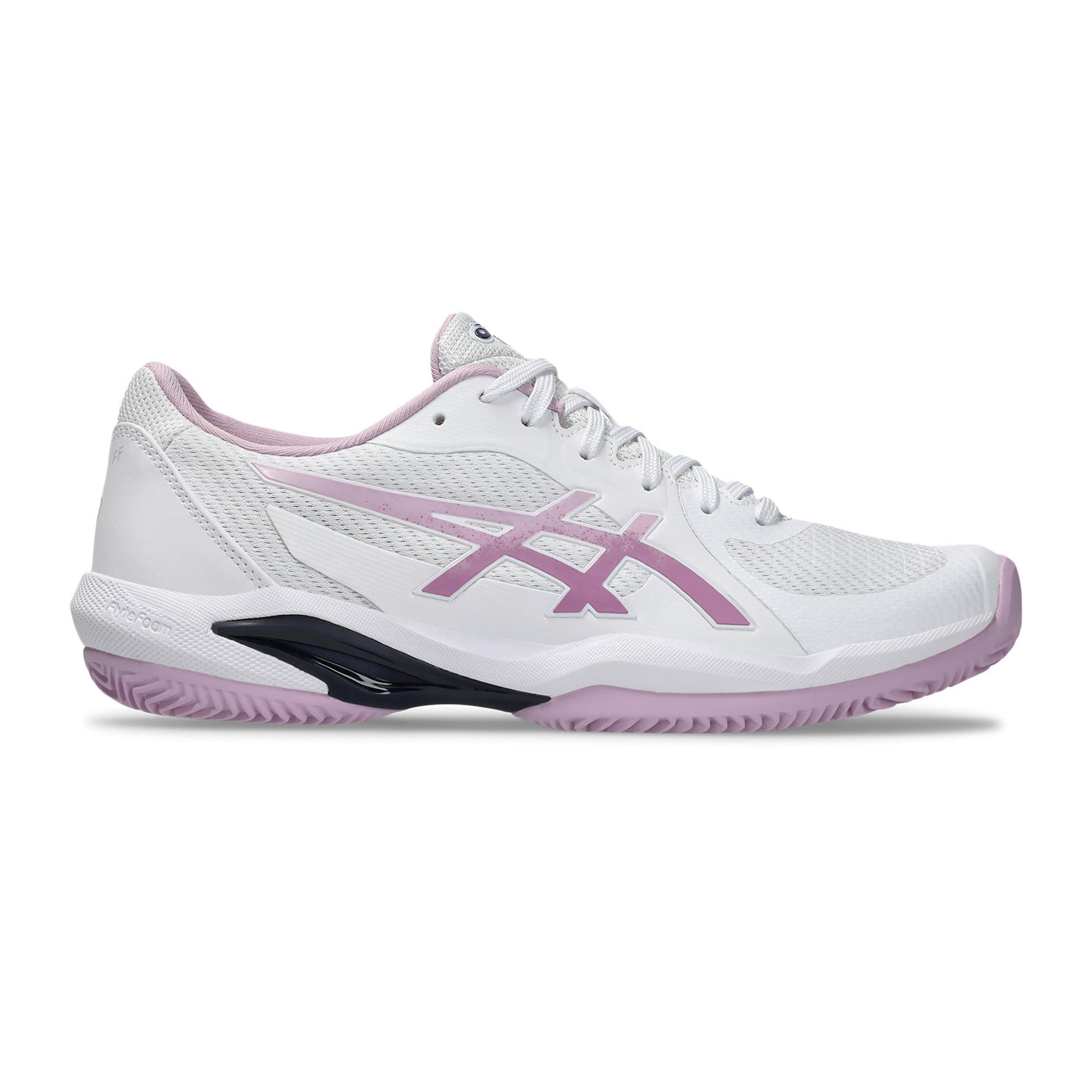 ASICS Solution Swift FF 2 Sandplatzschuh Damen - weiß, altrosa