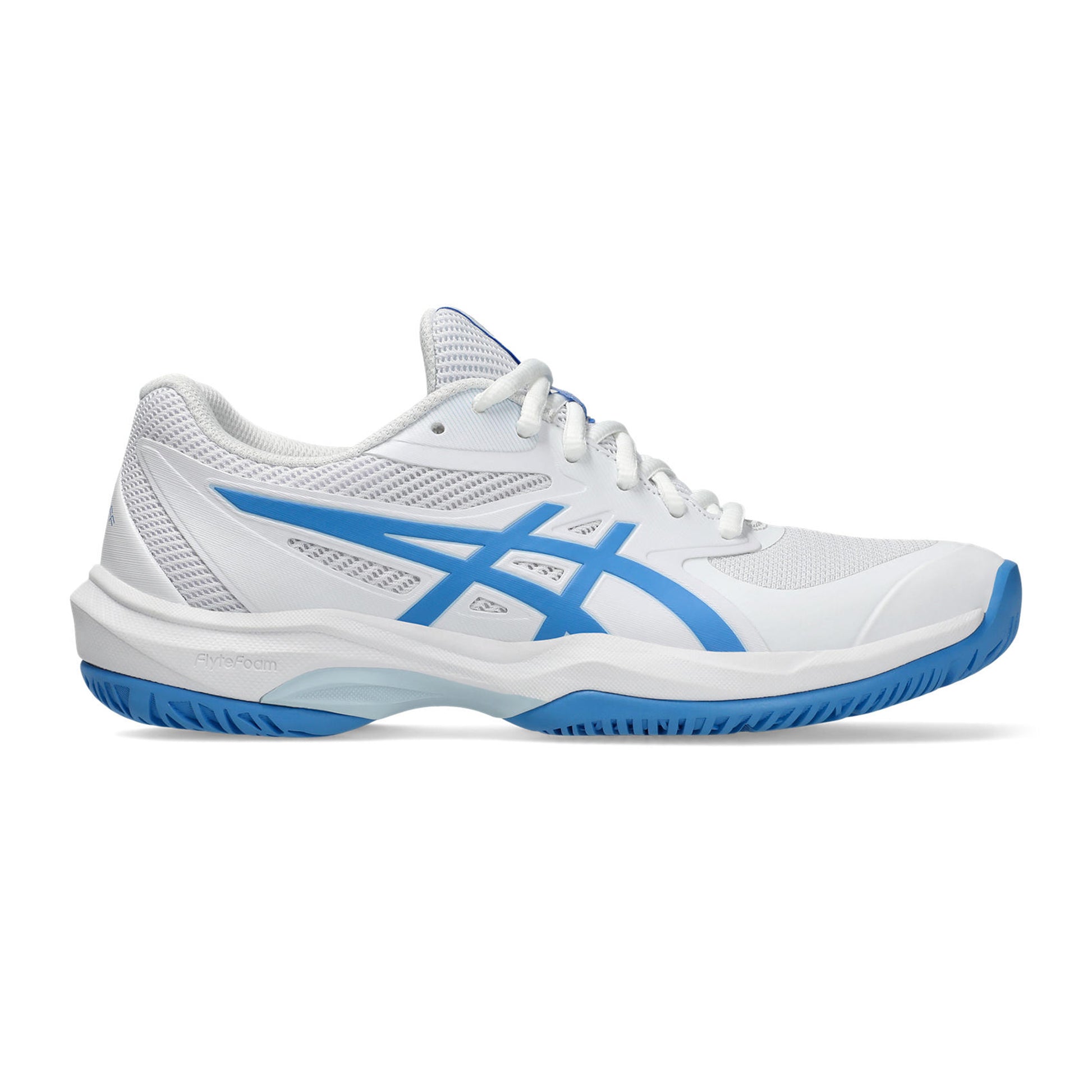 ASICS Game FF Allcourtschuh Damen - weiß, blau