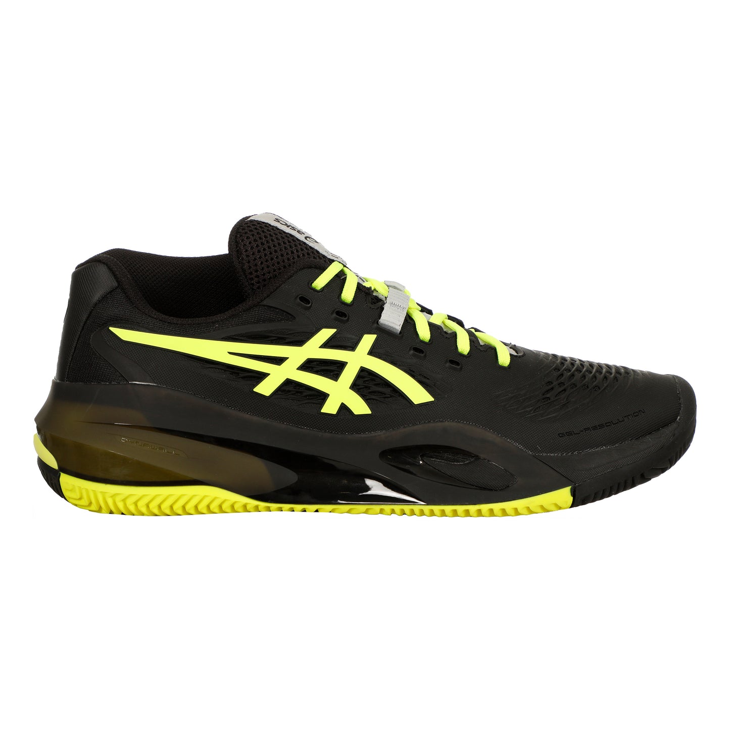 ASICS Gel-Resolution X Sandplatzschuh Herren - schwarz, neongelb