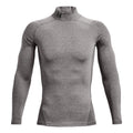 Coldgear Comp Mock Longsleeve Herren-Grau