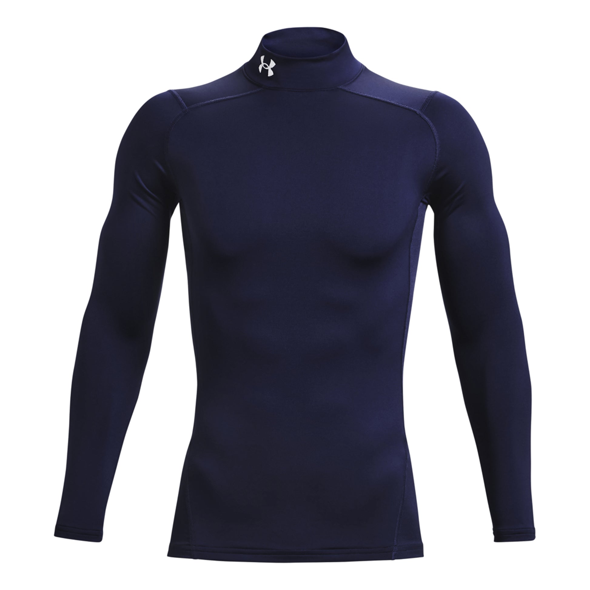 Under Armour Coldgear Comp Mock Longsleeve Herren-Dunkelblau