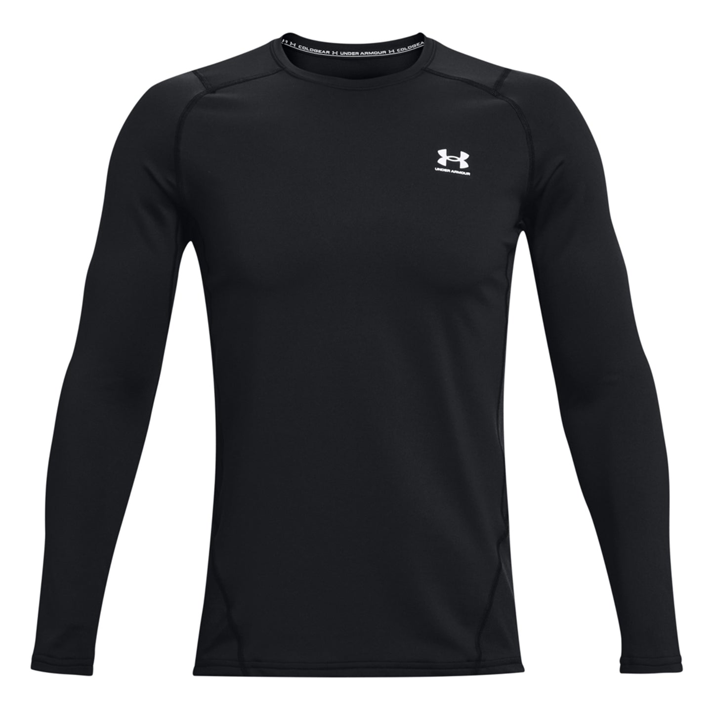 Under Armour Coldgear Fitted Crew Longsleeve Herren - schwarz,