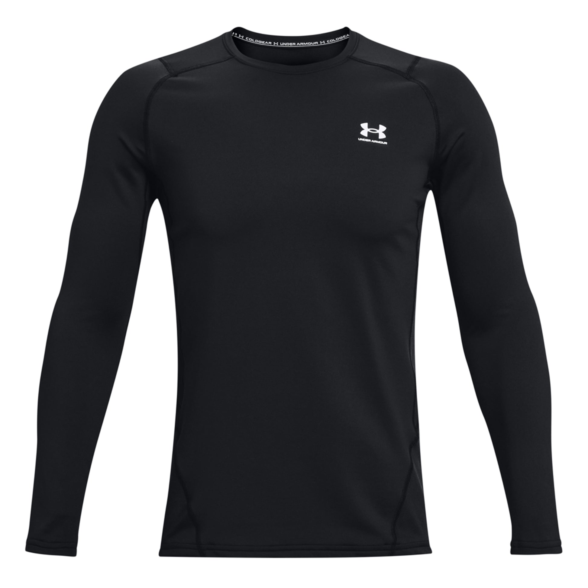 Under Armour Coldgear Fitted Crew Longsleeve Herren - schwarz,