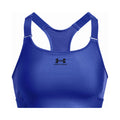 Heatgear High Sport-BH Damen - dunkelblau, schwarz