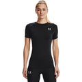 Heatgear Authentics Comp T-Shirt Damen-Schwarz