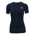 Heatgear Authentics Comp T-Shirt Damen - blau,
